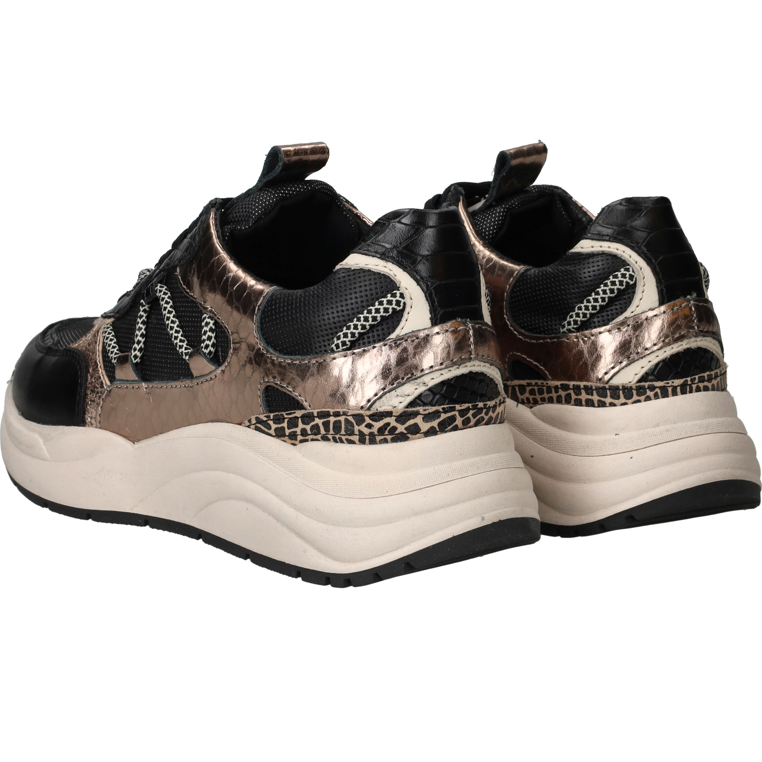 LOFF 1881 Sneakers Dames Zwart – foto 2