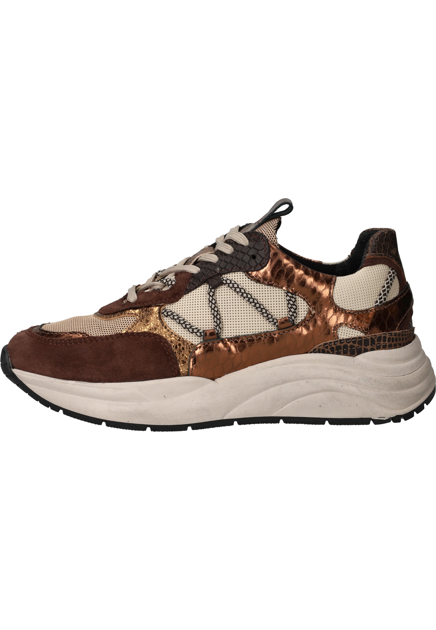 LOFF 1881 Sneakers Dames Bruin – foto 5
