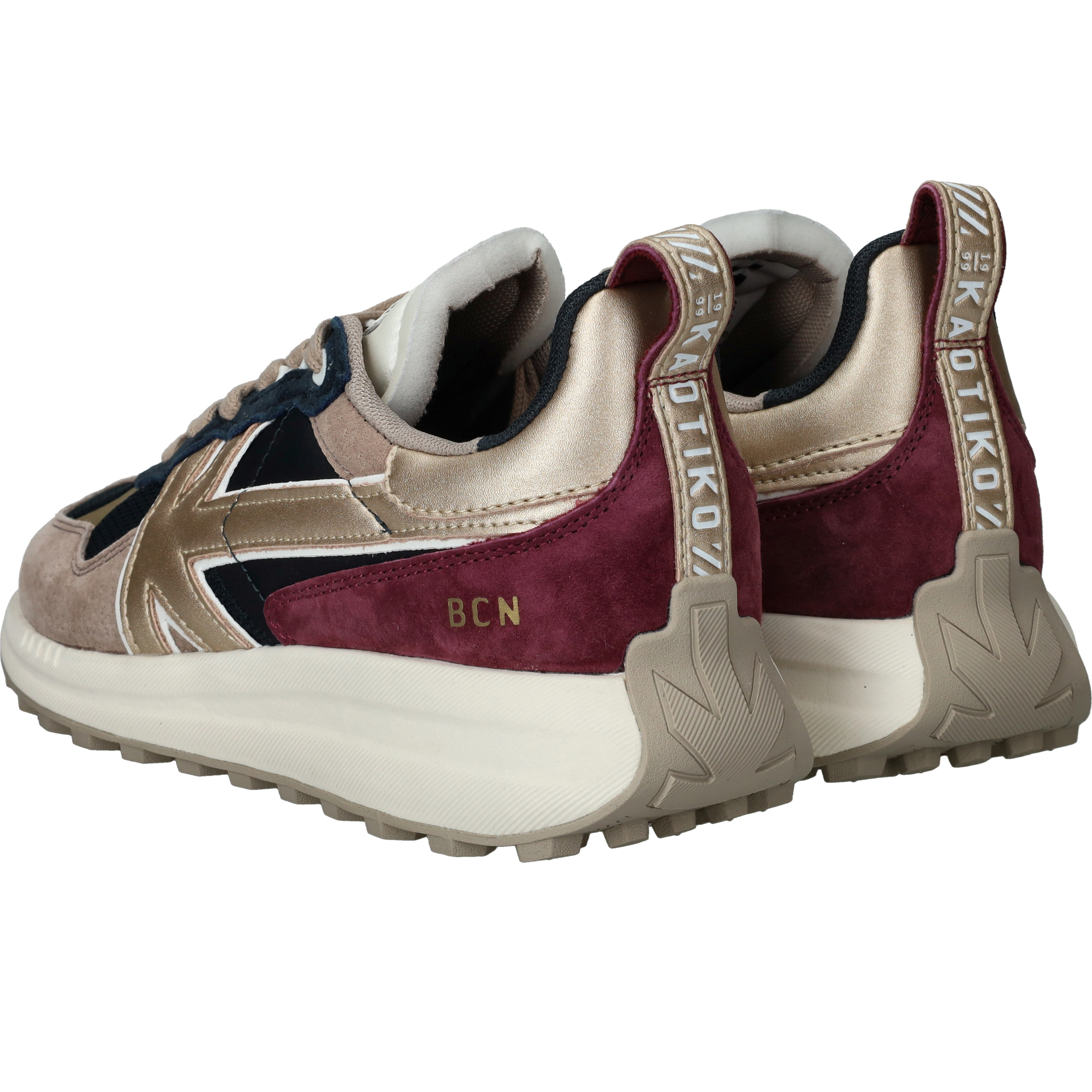 Kaotiko Detroit Glam Sneakers Dames Multi, sneaker voor dames – foto 3