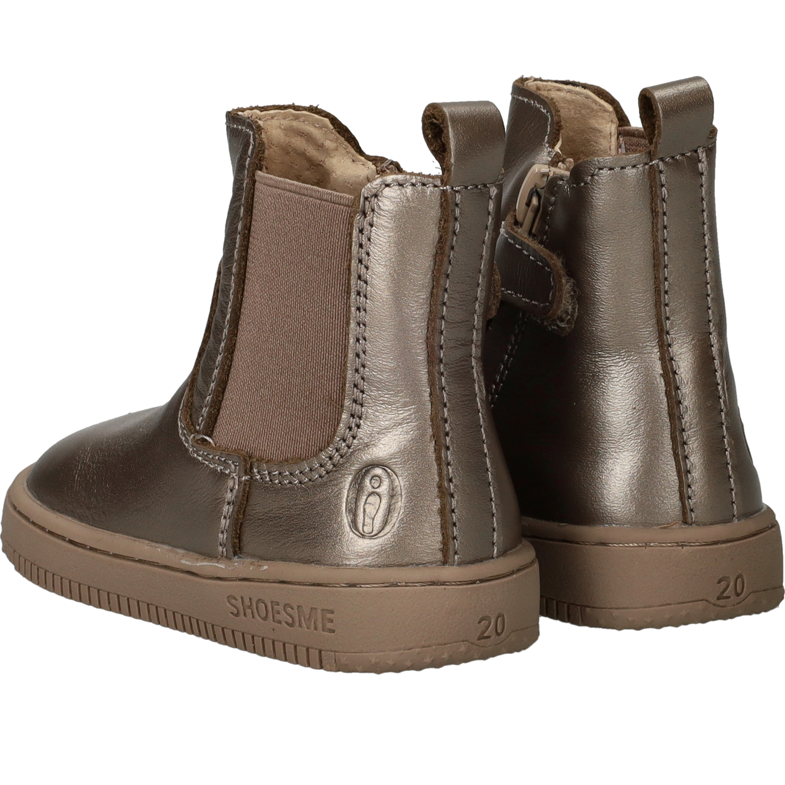 Shoesme Chelseaboots Goud, chelsea boot voor unisex – foto 4