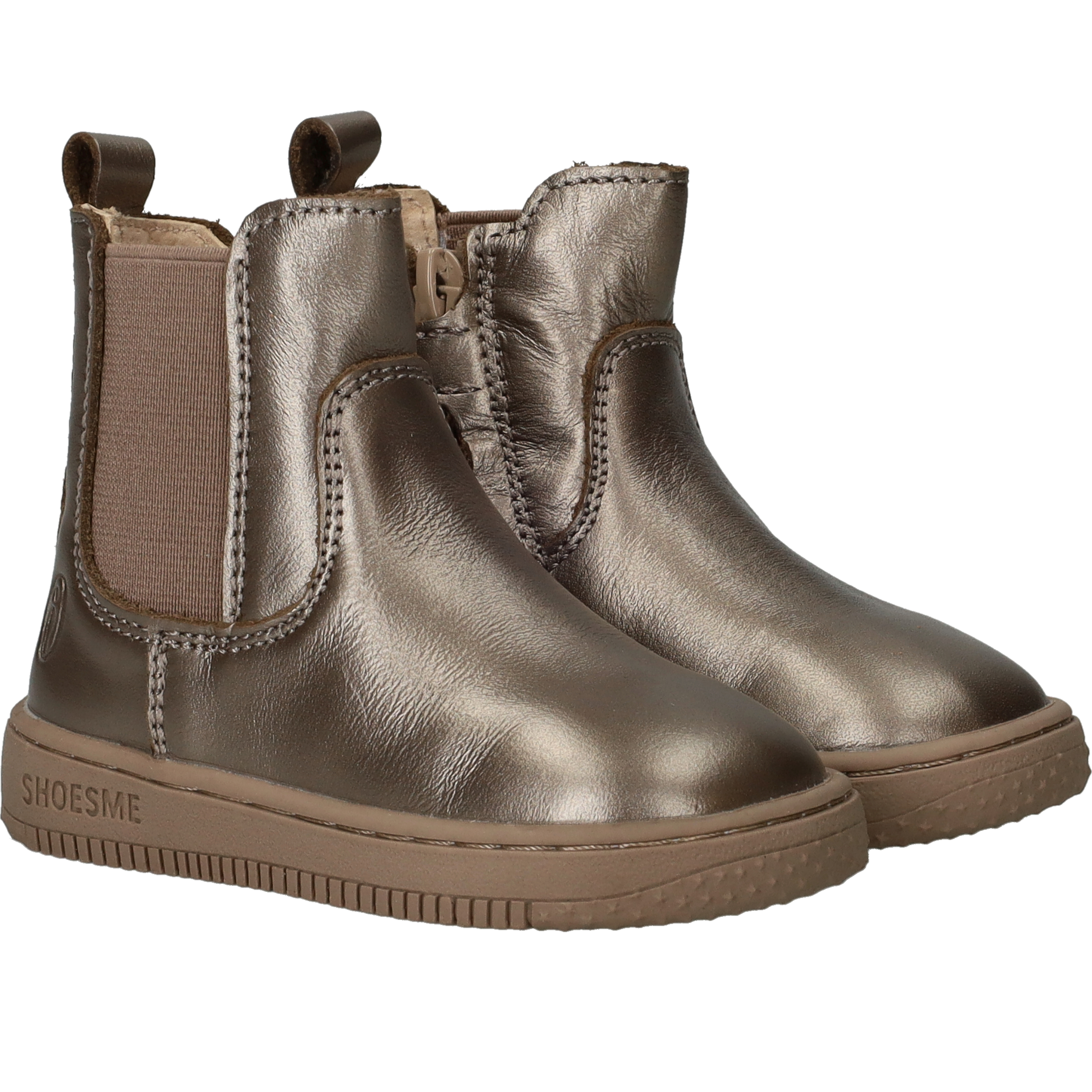 Shoesme Chelseaboots Goud, chelsea boot voor unisex – foto 3