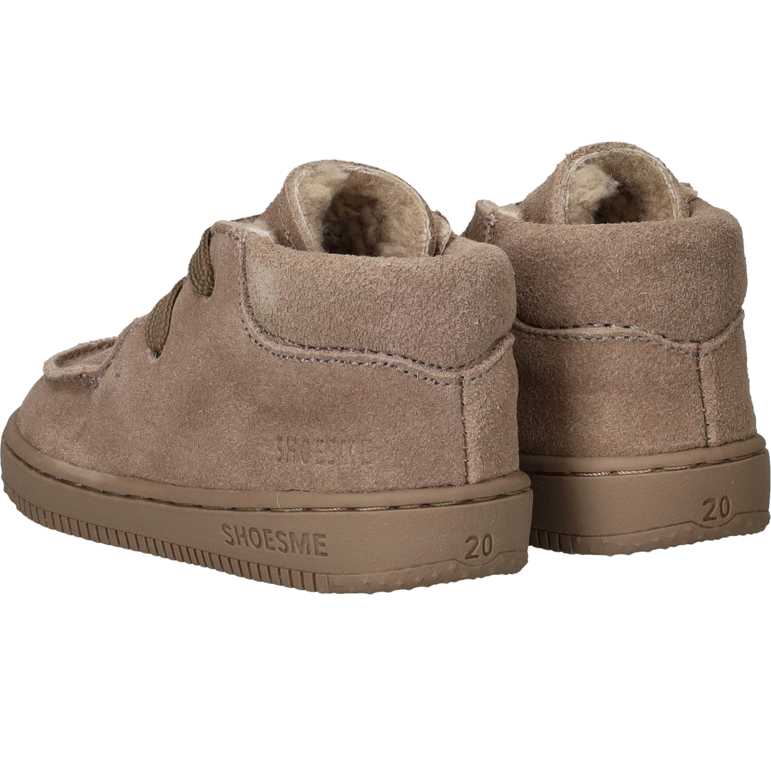 Shoesme Babyschoentjes Jongens Taupe, babyschoentje voor jongens – foto 3
