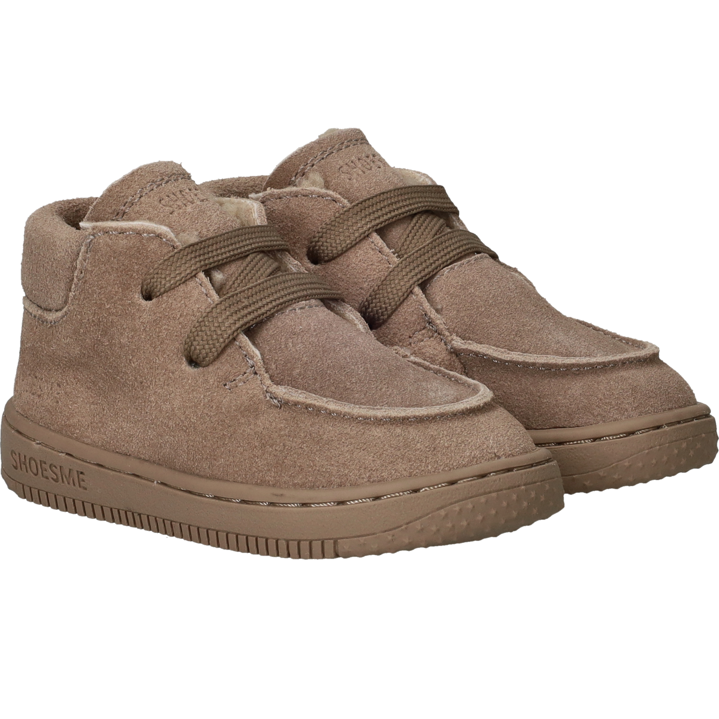 Shoesme Babyschoentjes Jongens Taupe, babyschoentje voor jongens – foto 2