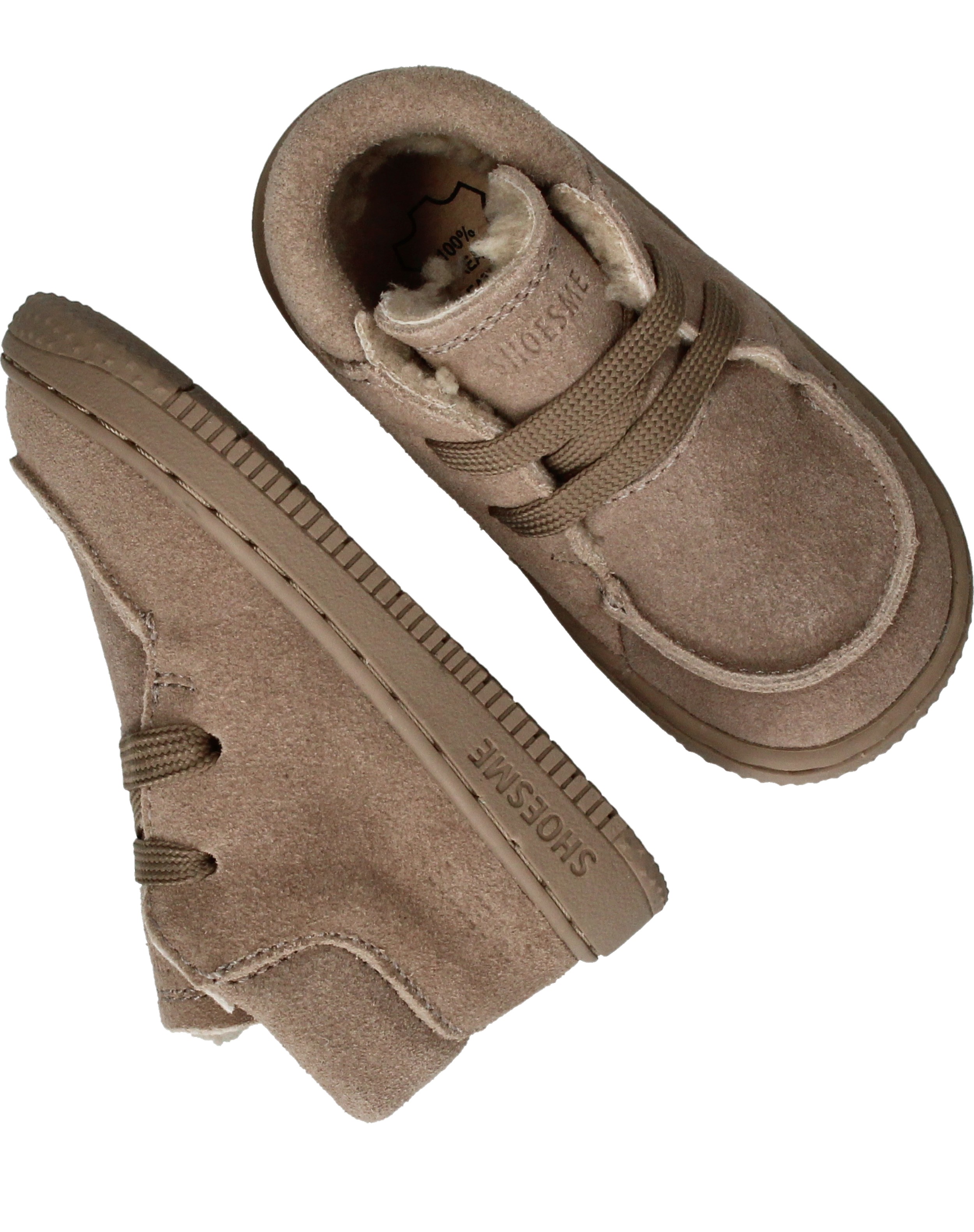 Shoesme Babyschoentjes Jongens Taupe, babyschoentje voor jongens – foto 4