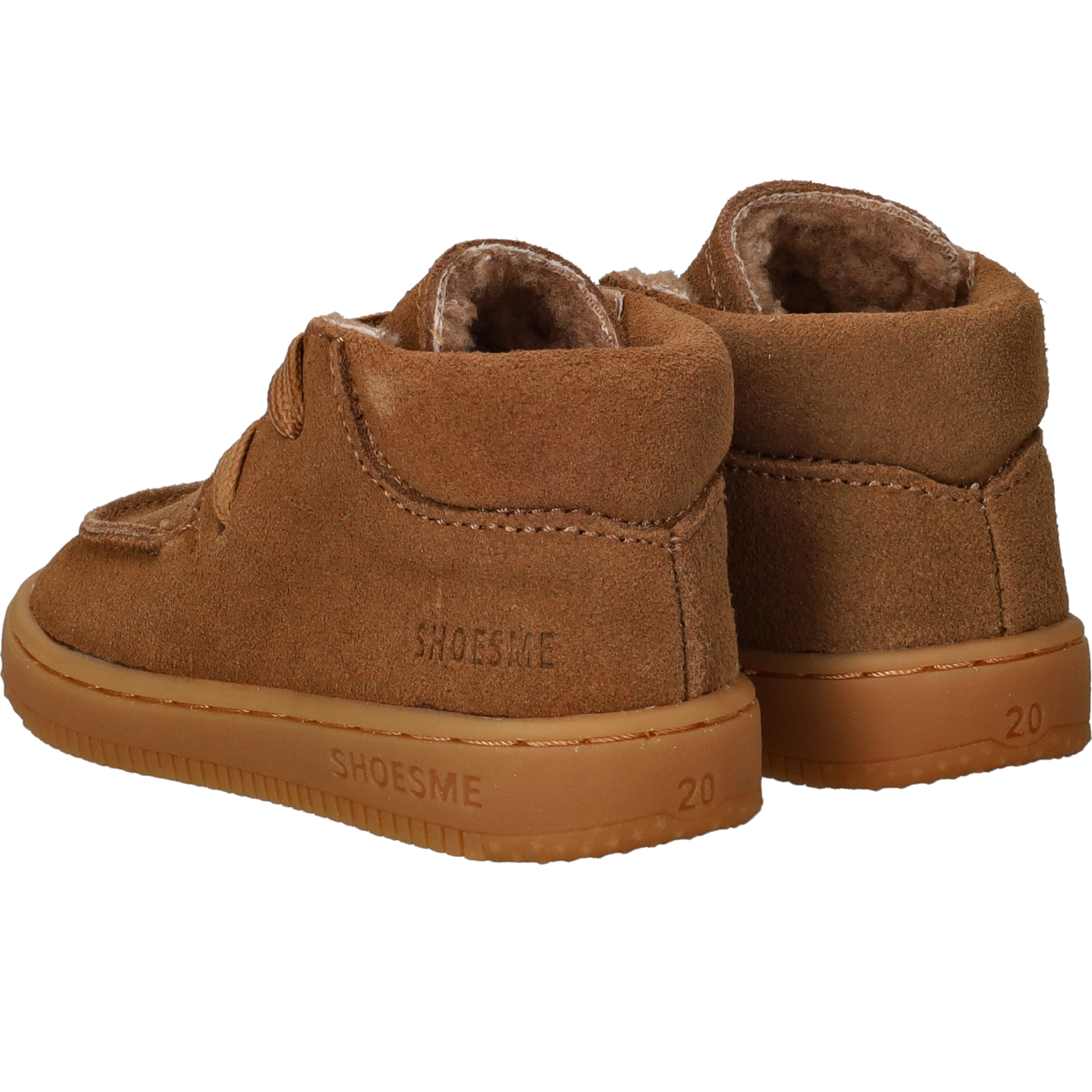 Shoesme Babyschoentjes Jongens Cognac, babyschoentje voor jongens – foto 3