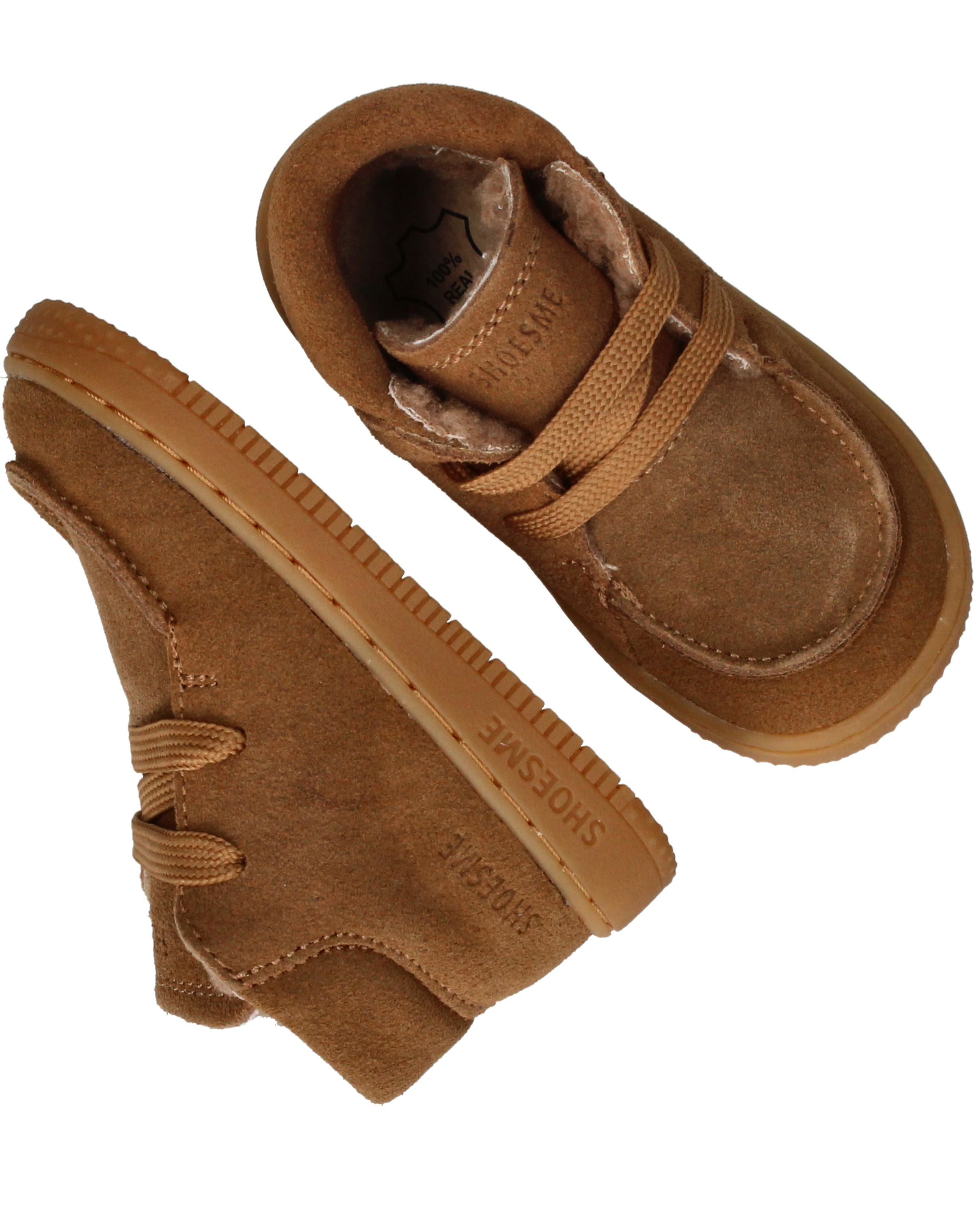 Shoesme Babyschoentjes Jongens Cognac, babyschoentje voor jongens – foto 4