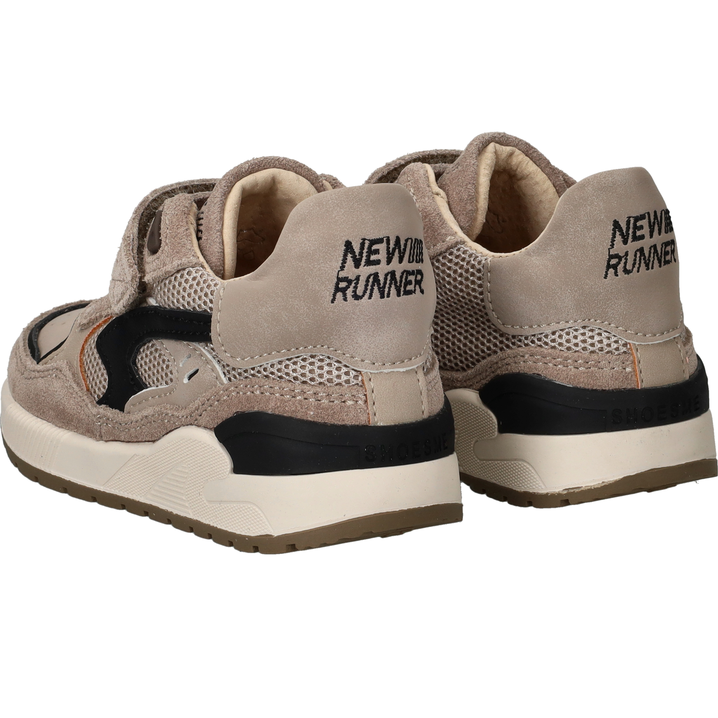 Shoesme Sneakers Jongens Beige, sneaker voor jongens – foto 3