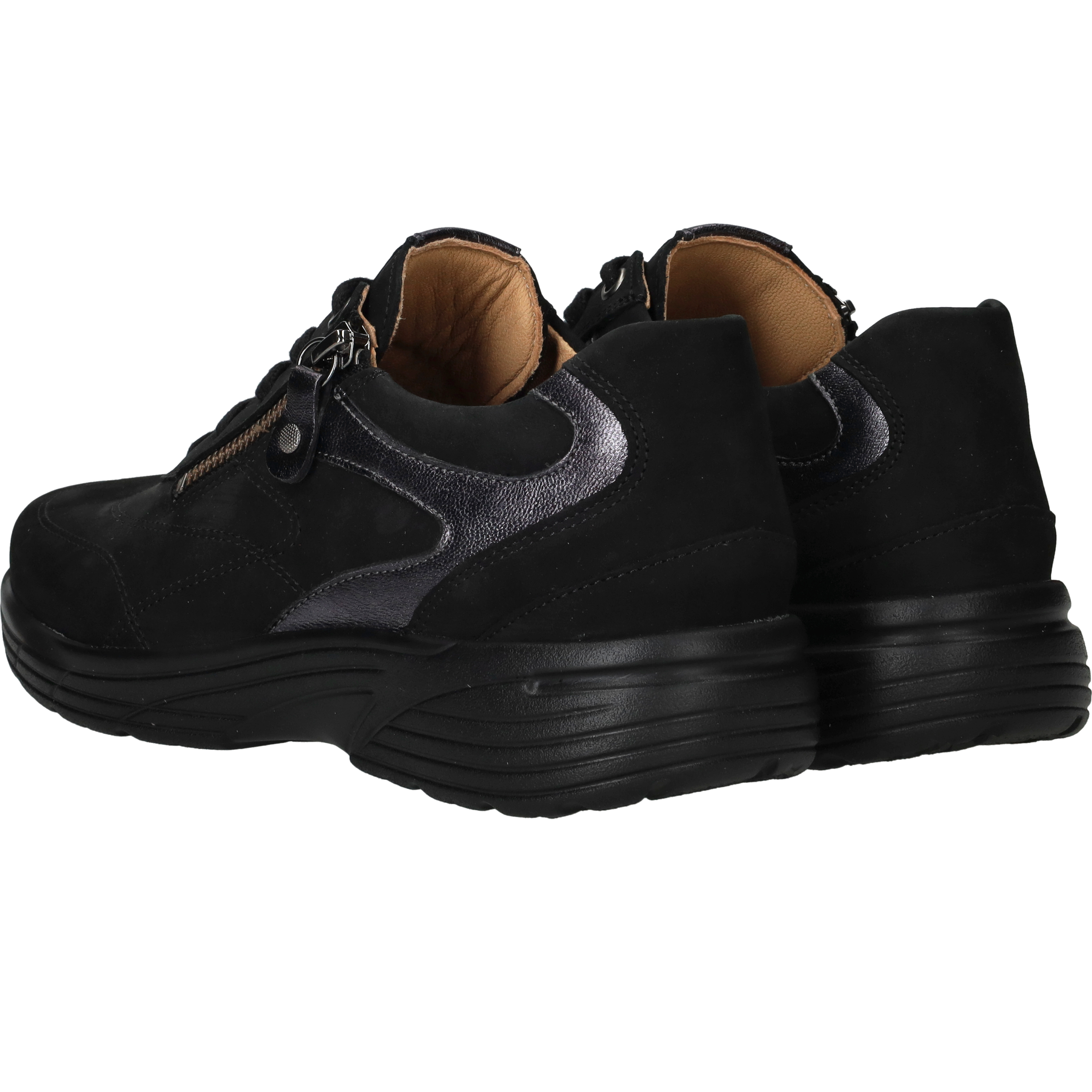 Hartjes Katy Sneakers Dames Zwart, sneaker voor dames – foto 3