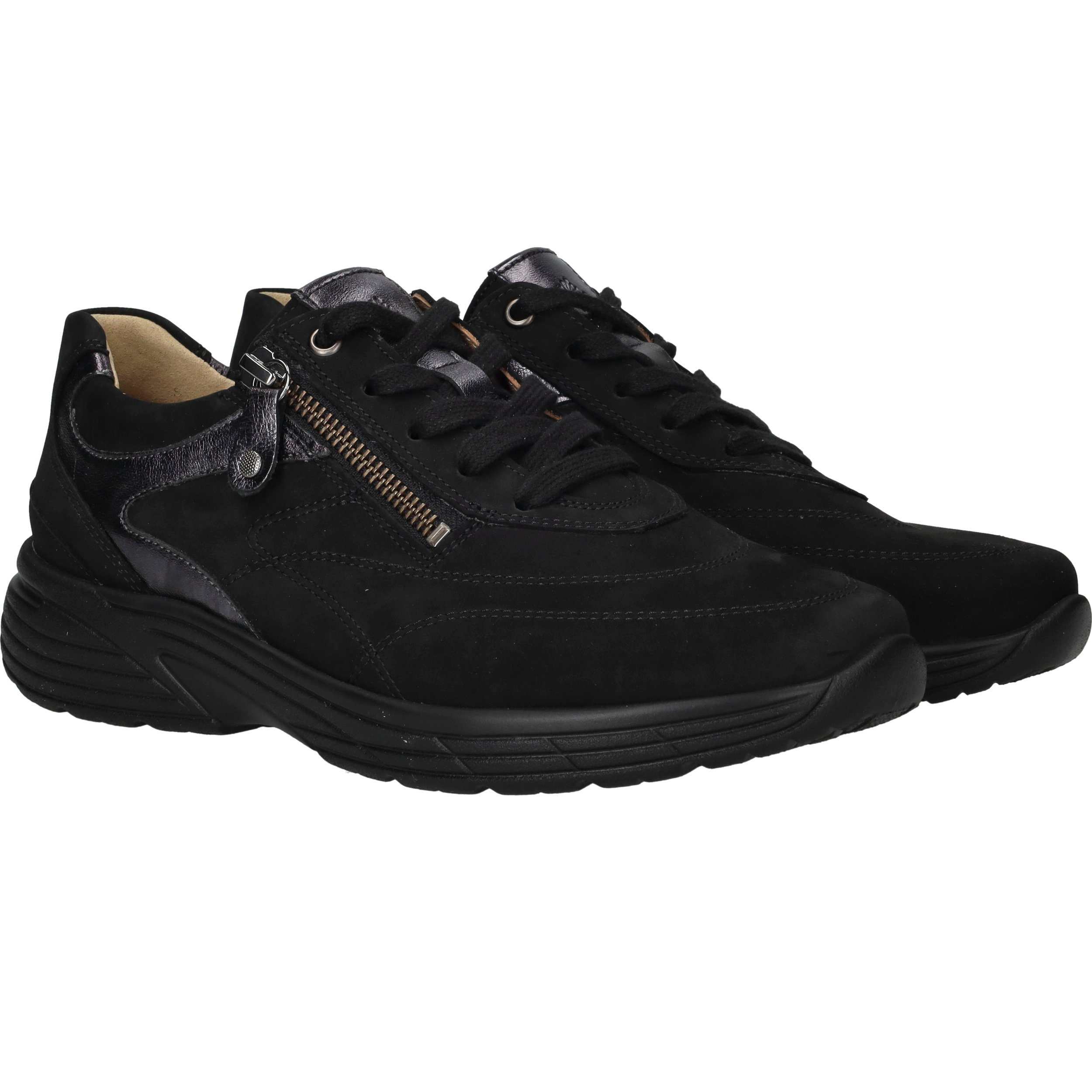 Hartjes Katy Sneakers Dames Zwart, sneaker voor dames – foto 2