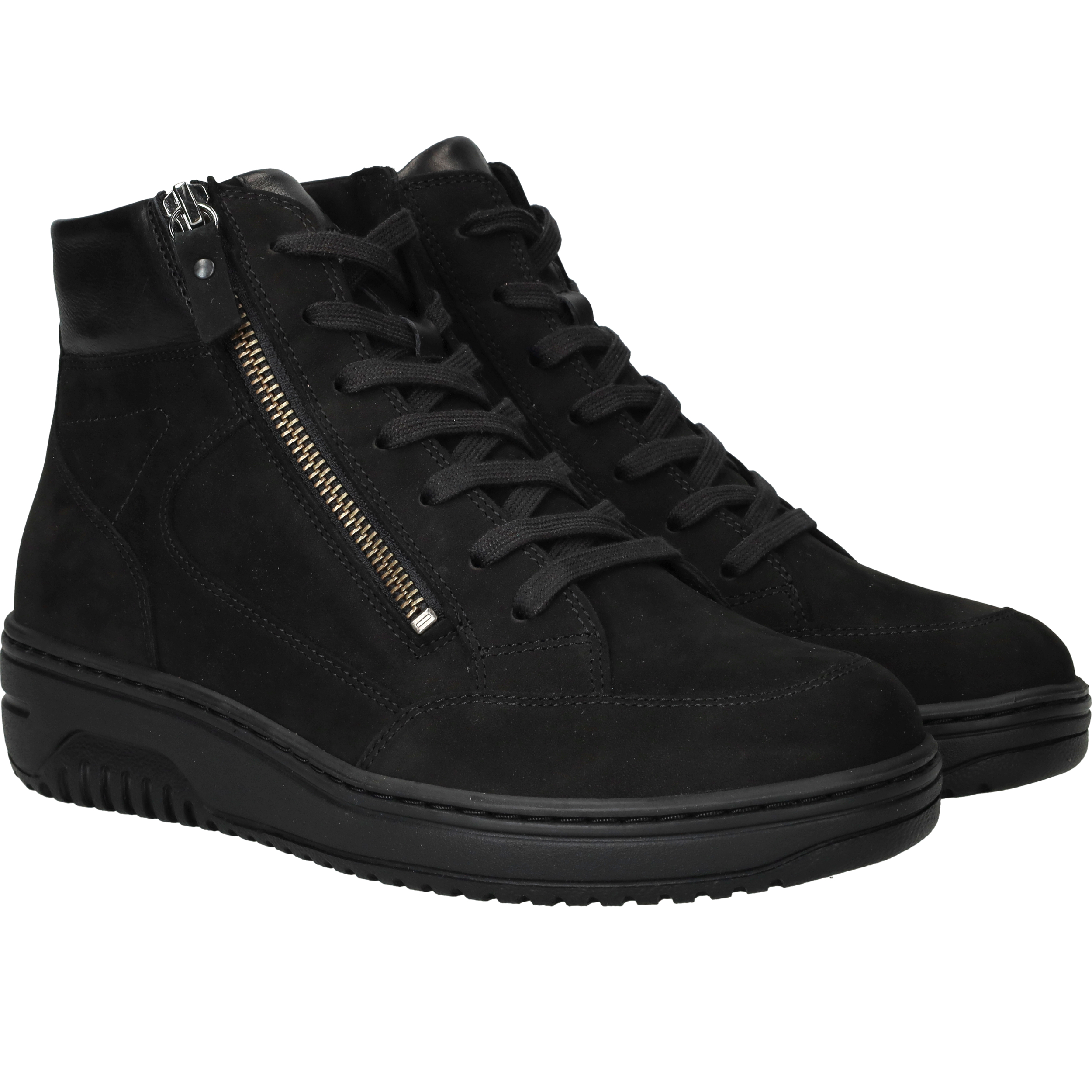 Hartjes Soul Veterboots Dames Zwart, veterboot voor dames – foto 2