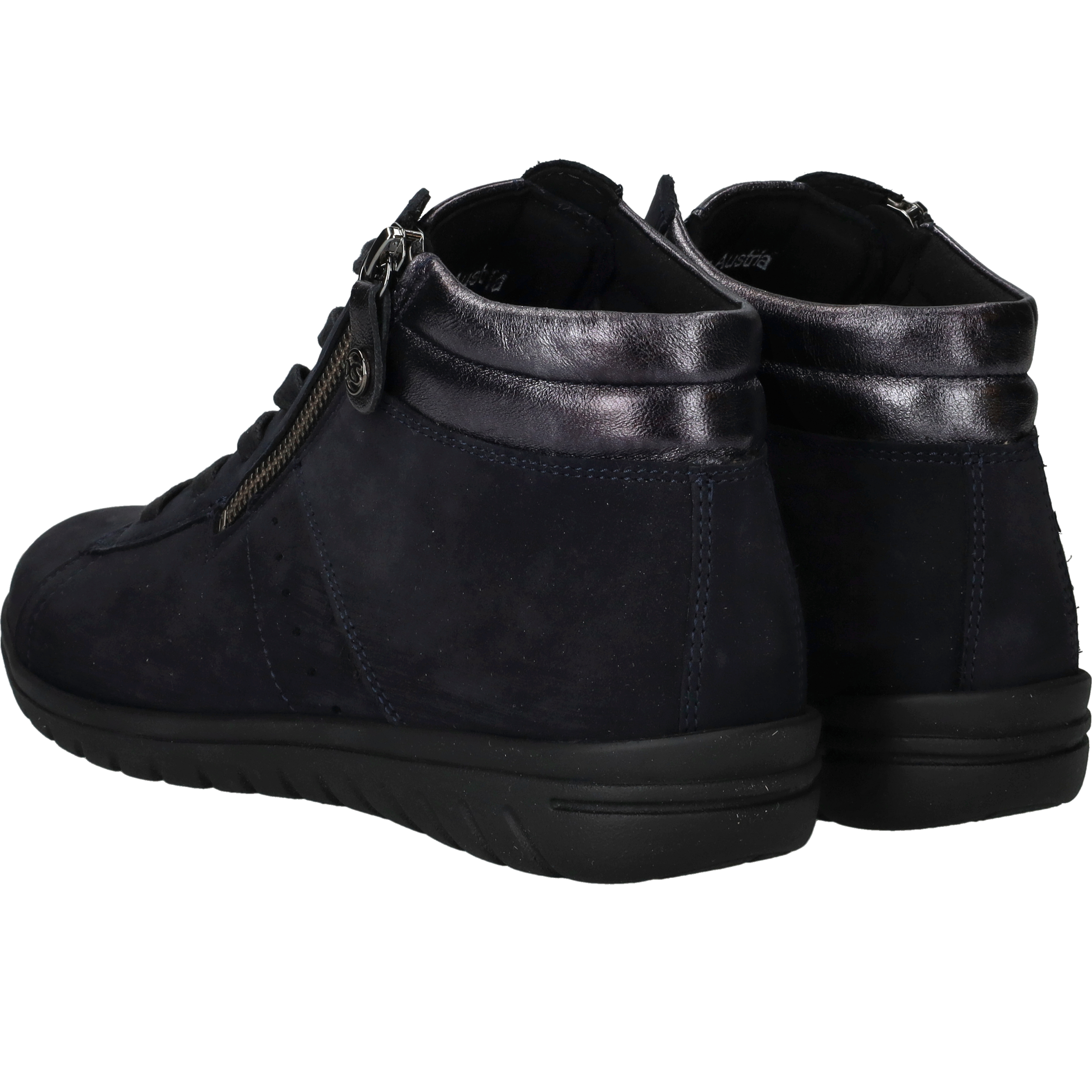 Hartjes Casual Veterschoenen Dames Blauw, veterschoen voor dames – foto 3