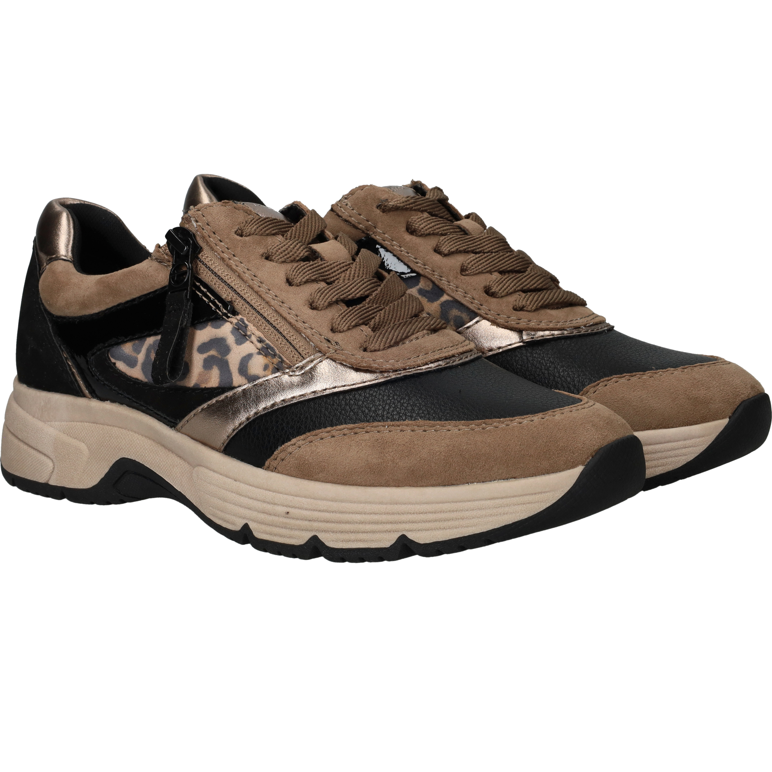 Tamaris Comfort Sneakers Dames Bruin, sneaker voor dames – foto 2