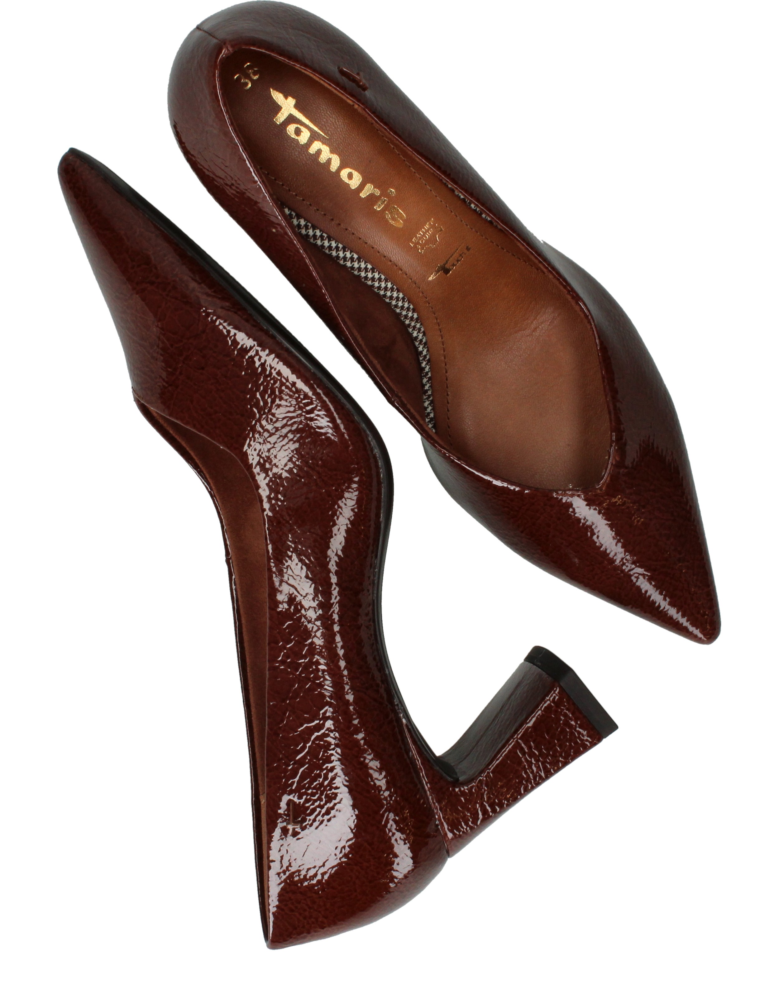 Tamaris Pumps Dames Bruin, pump voor dames – foto 8