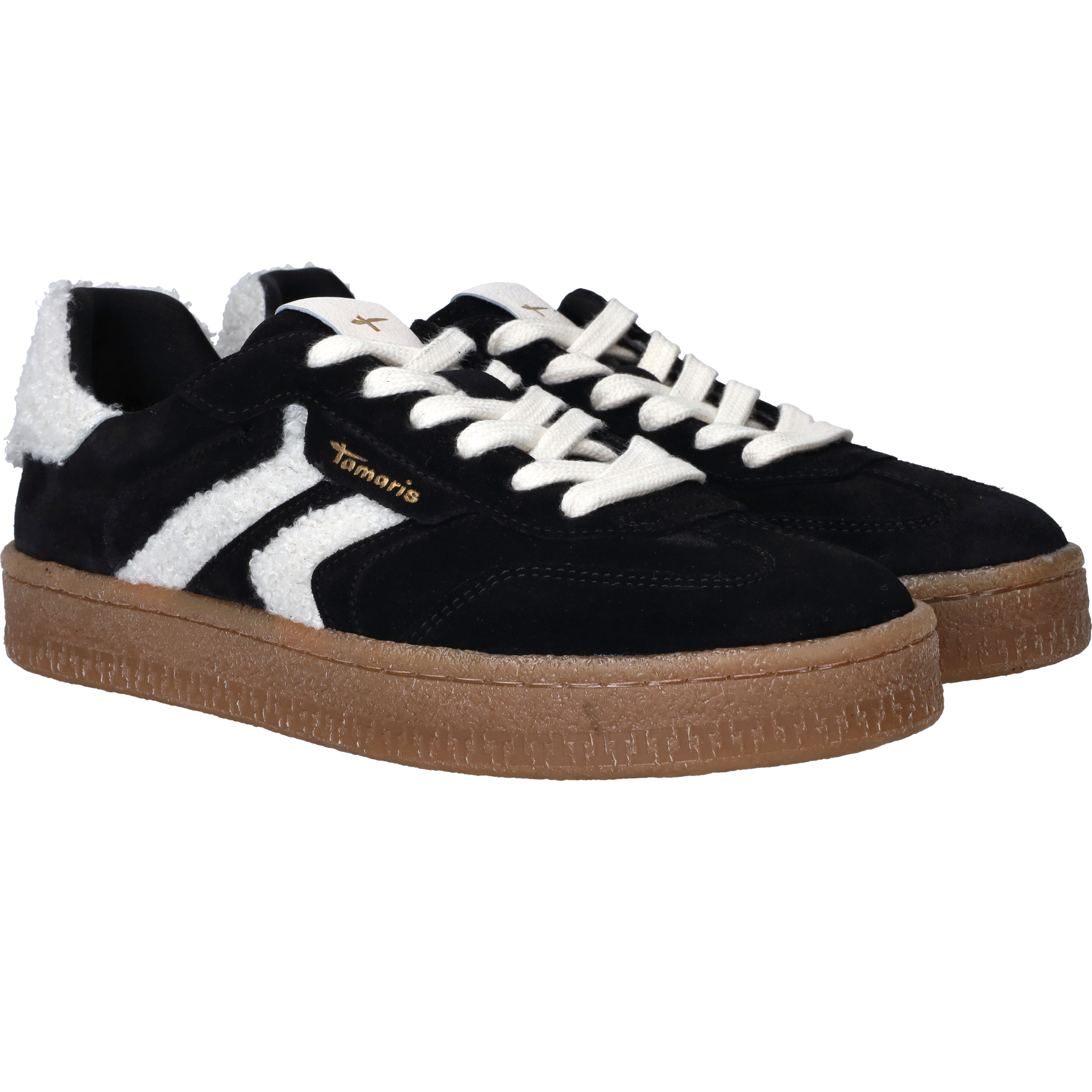 Tamaris Sneakers Dames Zwart, sneaker voor dames – foto 6