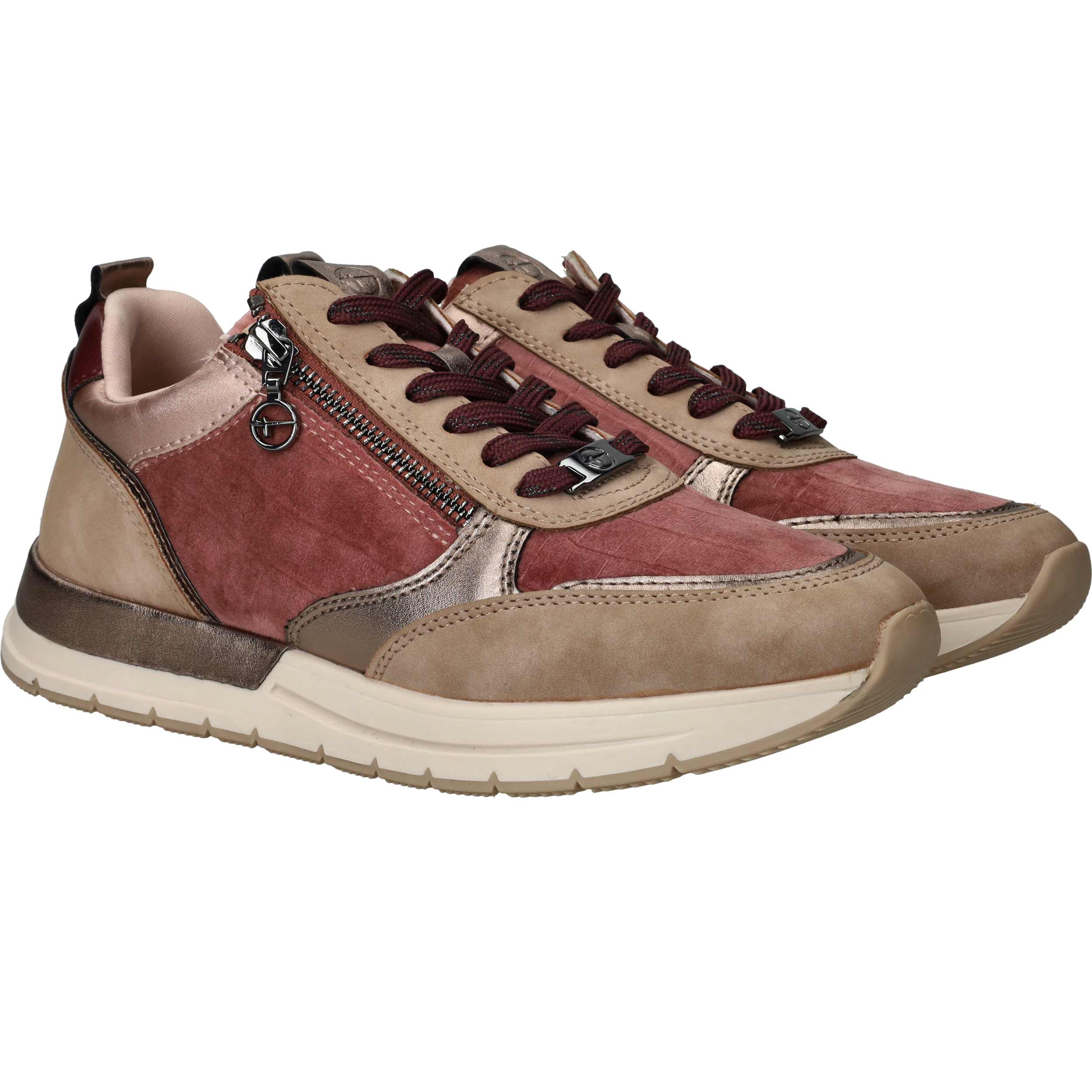 Tamaris Sneakers Dames Roze, sneaker voor dames – foto 6