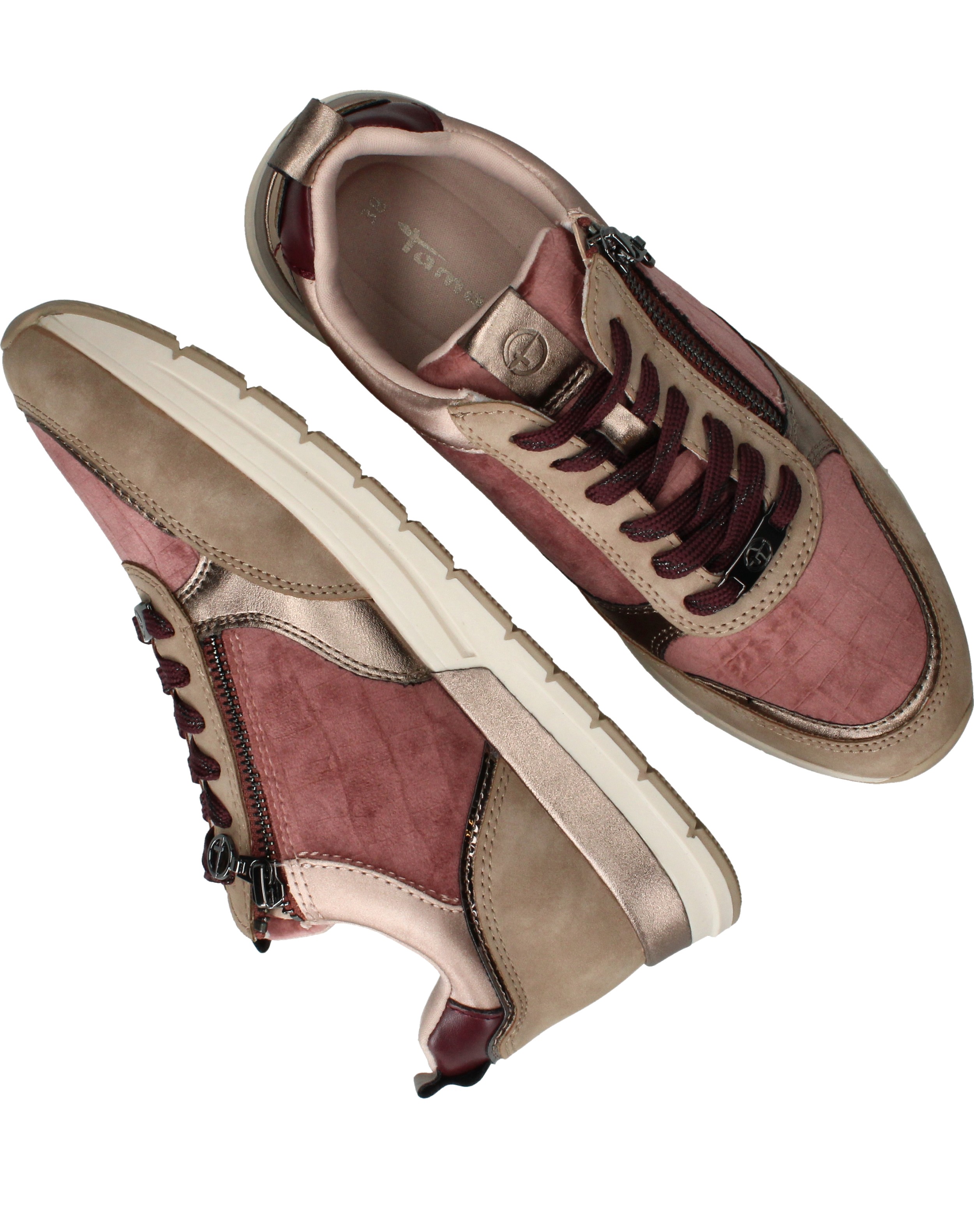 Tamaris Sneakers Dames Roze, sneaker voor dames – foto 8
