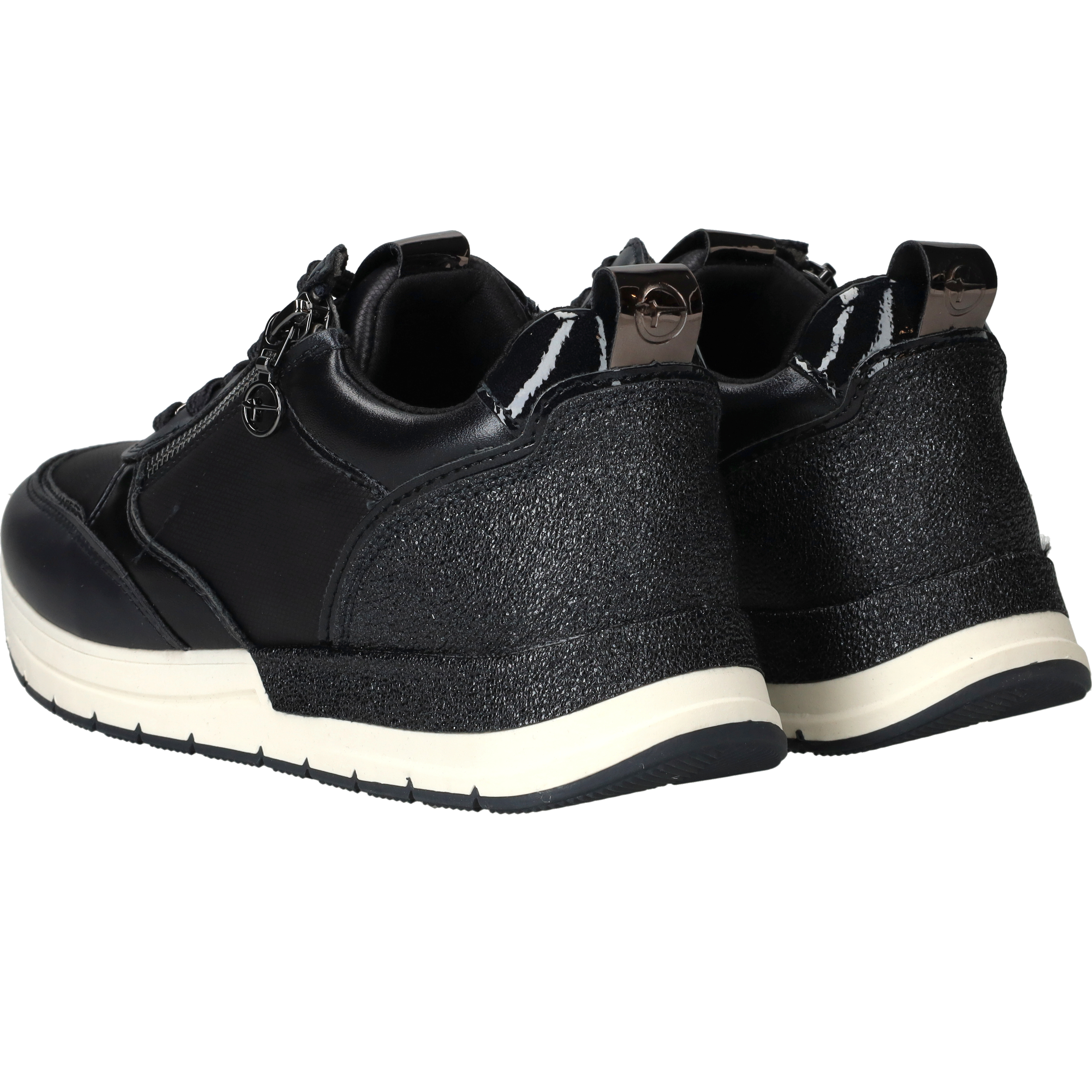 Tamaris Sneakers Dames Blauw, sneaker voor dames – foto 3