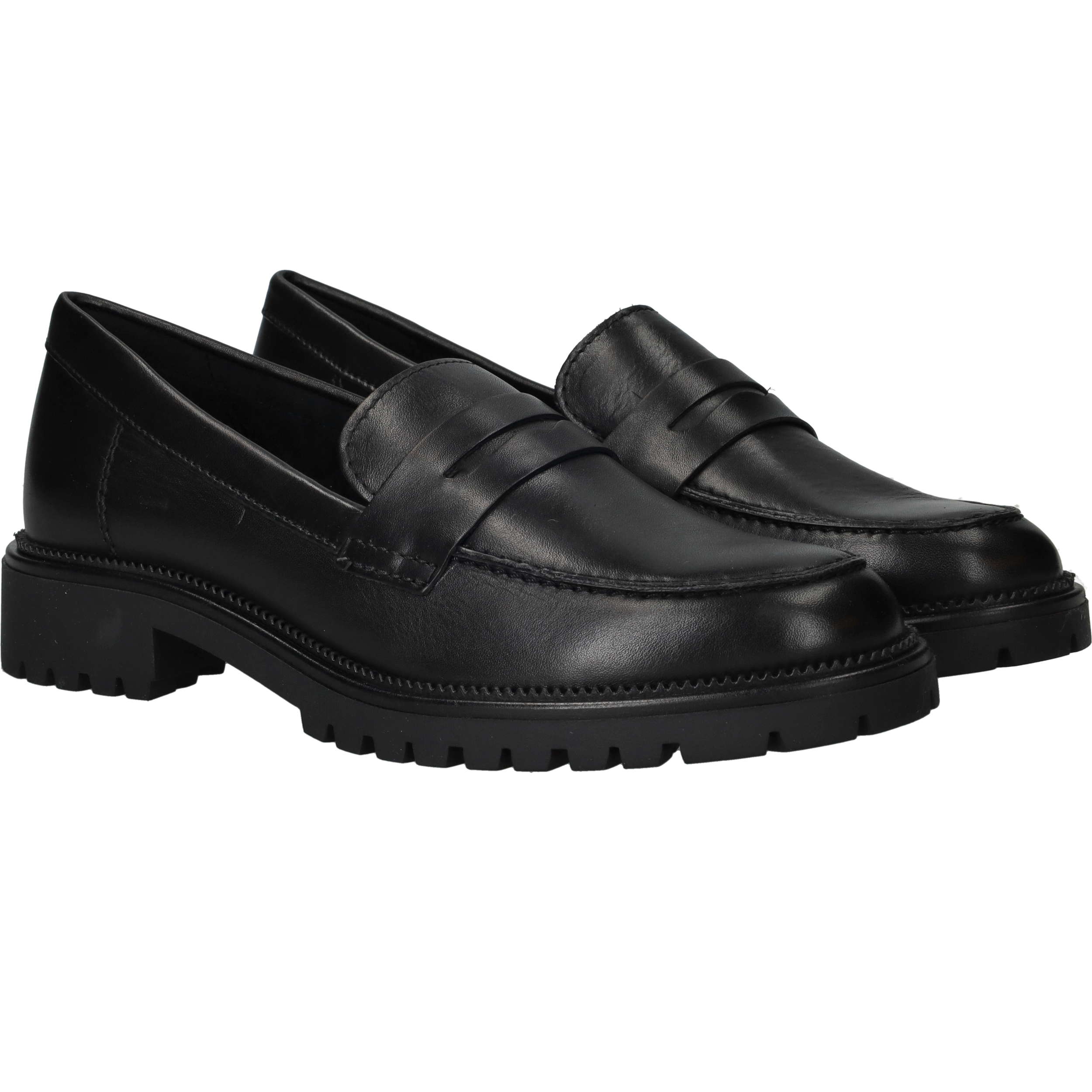 Tamaris Loafers Dames Zwart, loafer voor dames – foto 6