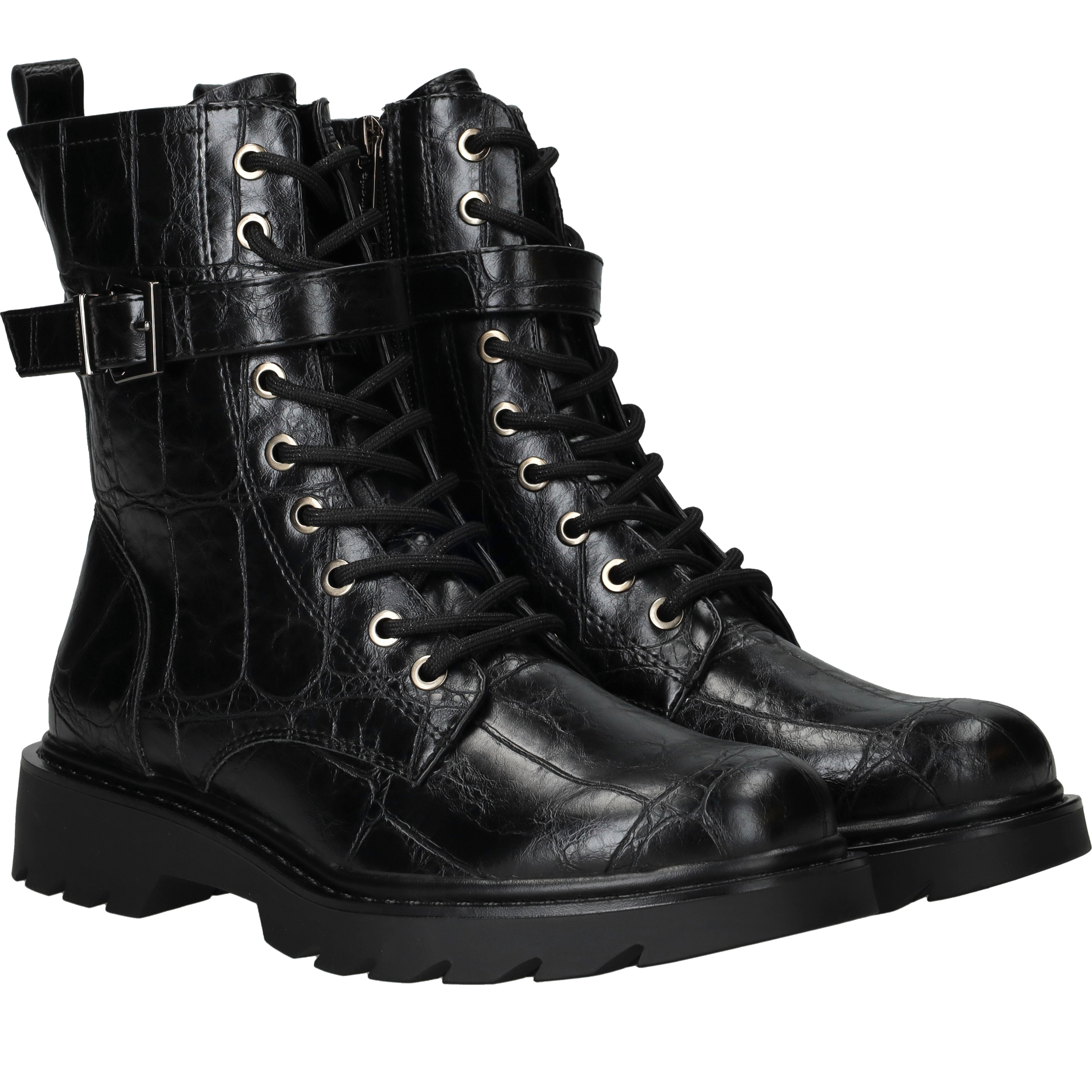 Tamaris Veterboots Zwart, veterboot voor unisex – foto 2
