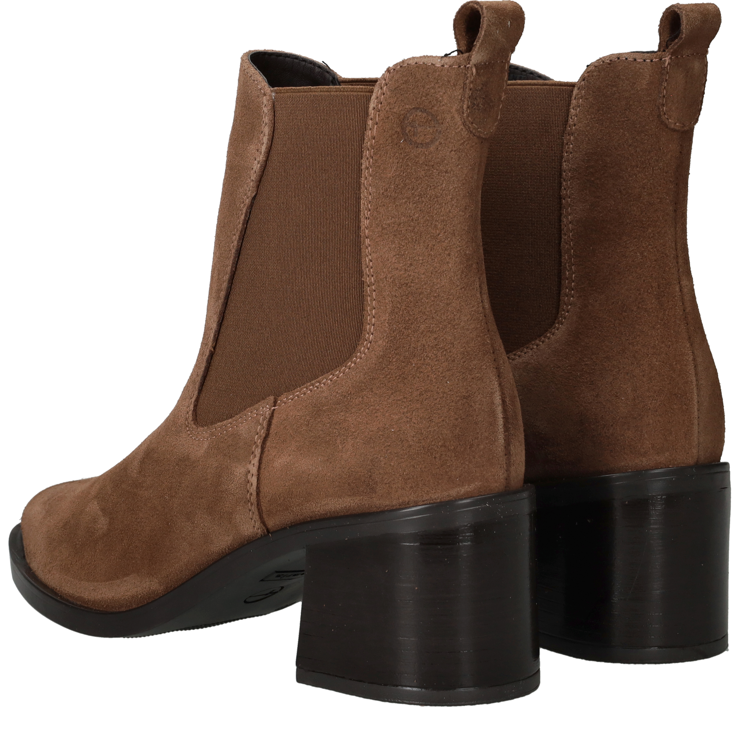 Tamaris Enkellaarsjes Dames Cognac, enkellaars voor dames – foto 3