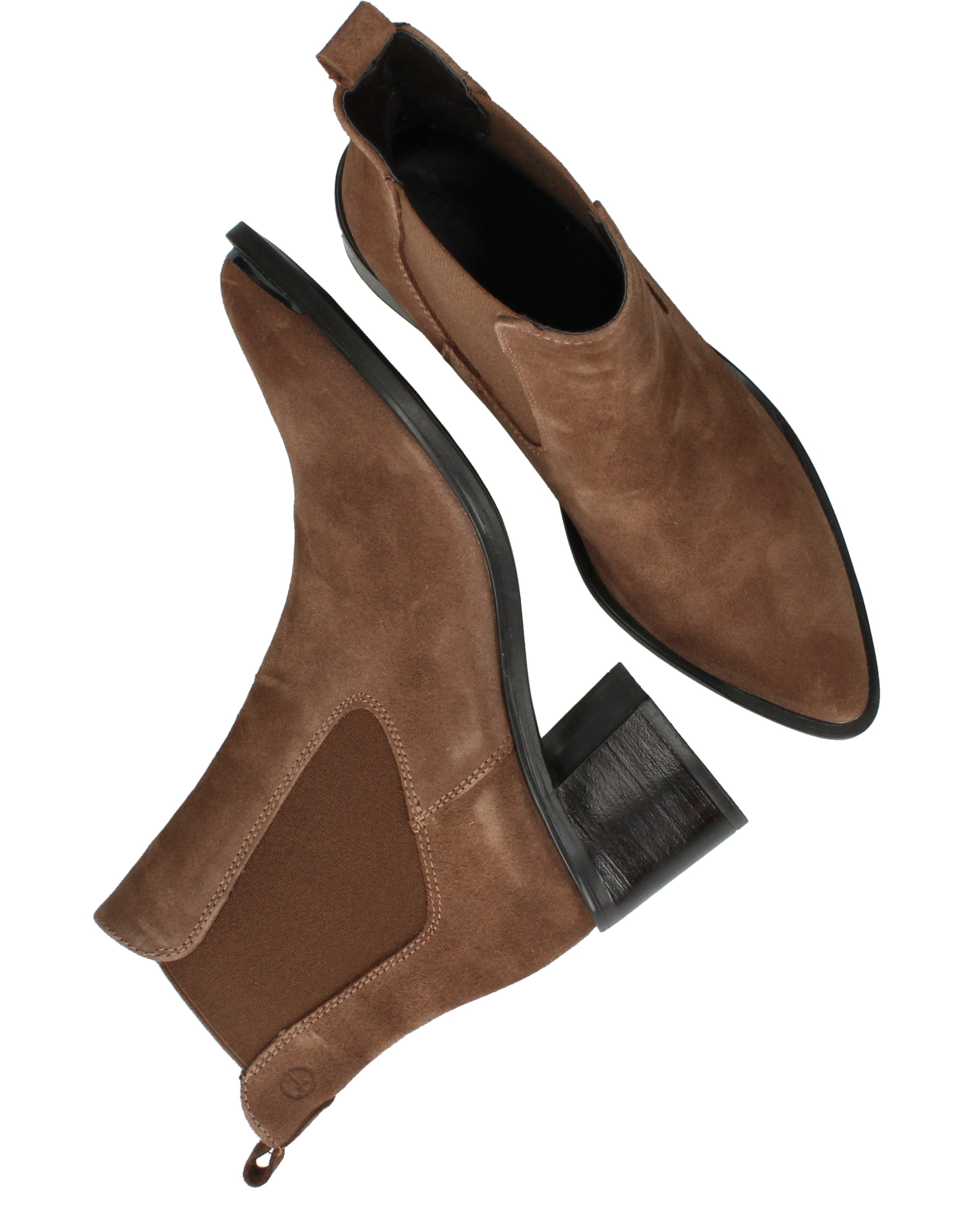 Tamaris Enkellaarsjes Dames Cognac, enkellaars voor dames – foto 4