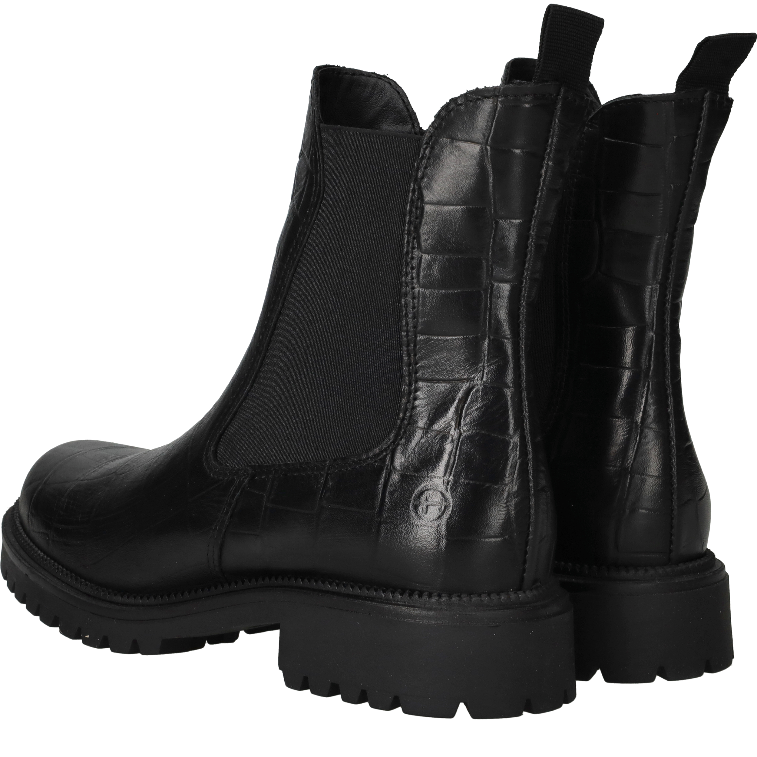 Tamaris Chelseaboots Dames Zwart, chelsea boot voor dames – foto 3