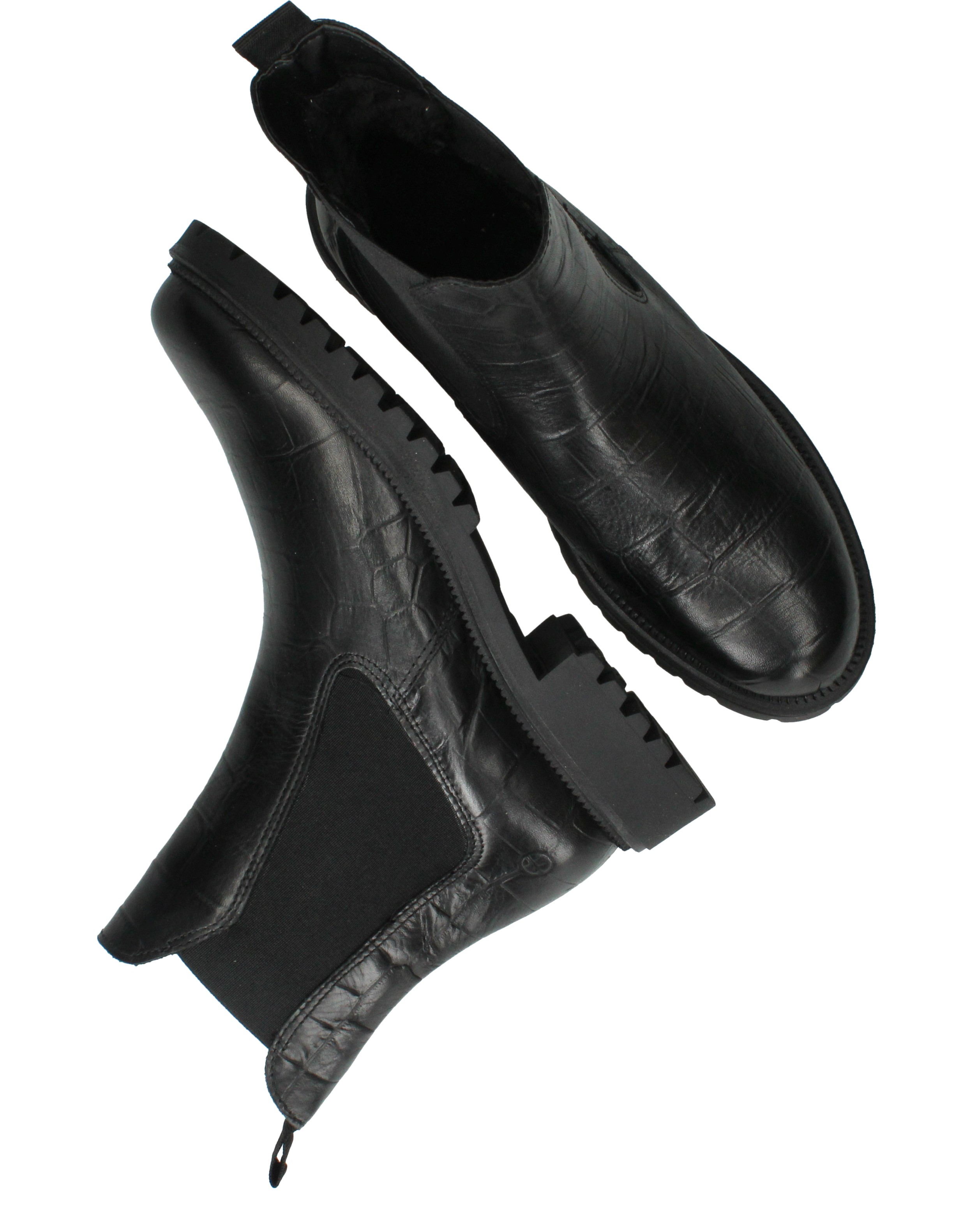 Tamaris Chelseaboots Dames Zwart, chelsea boot voor dames – foto 4