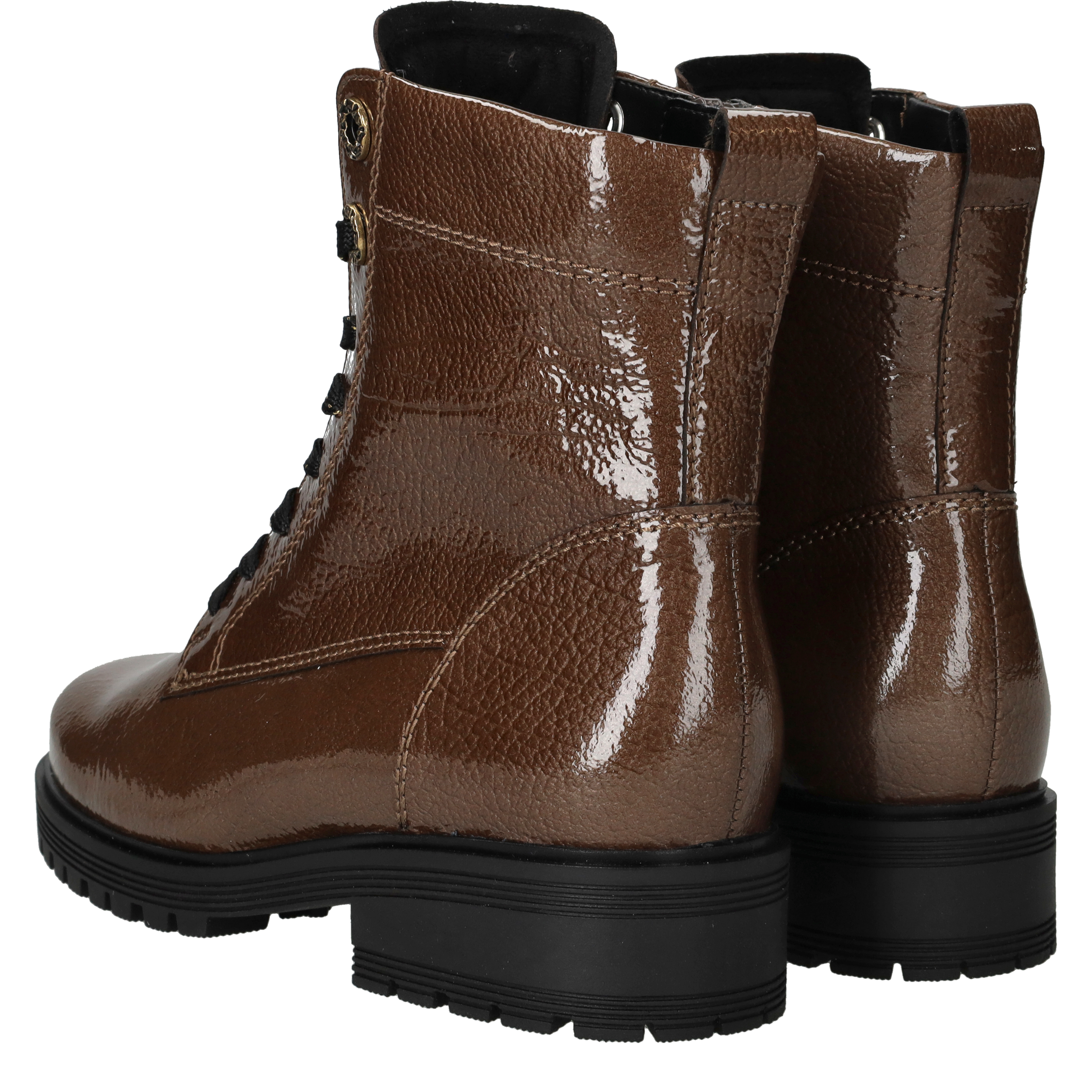 Gabor Veterboots Dames Bruin, veterboot voor dames – foto 3
