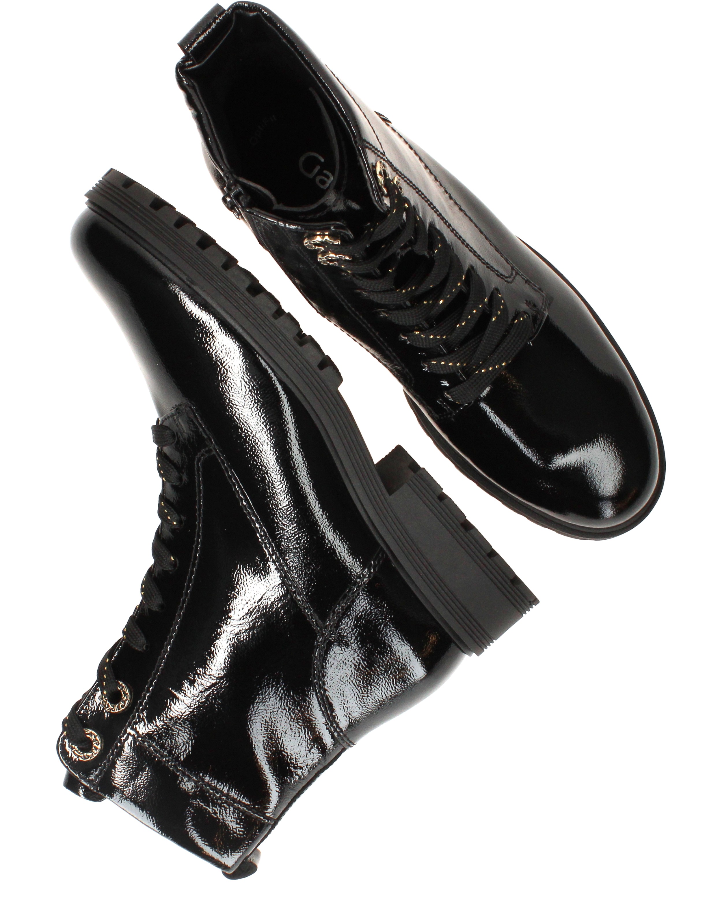 Gabor Veterboots Dames Zwart, veterboot voor dames – foto 4