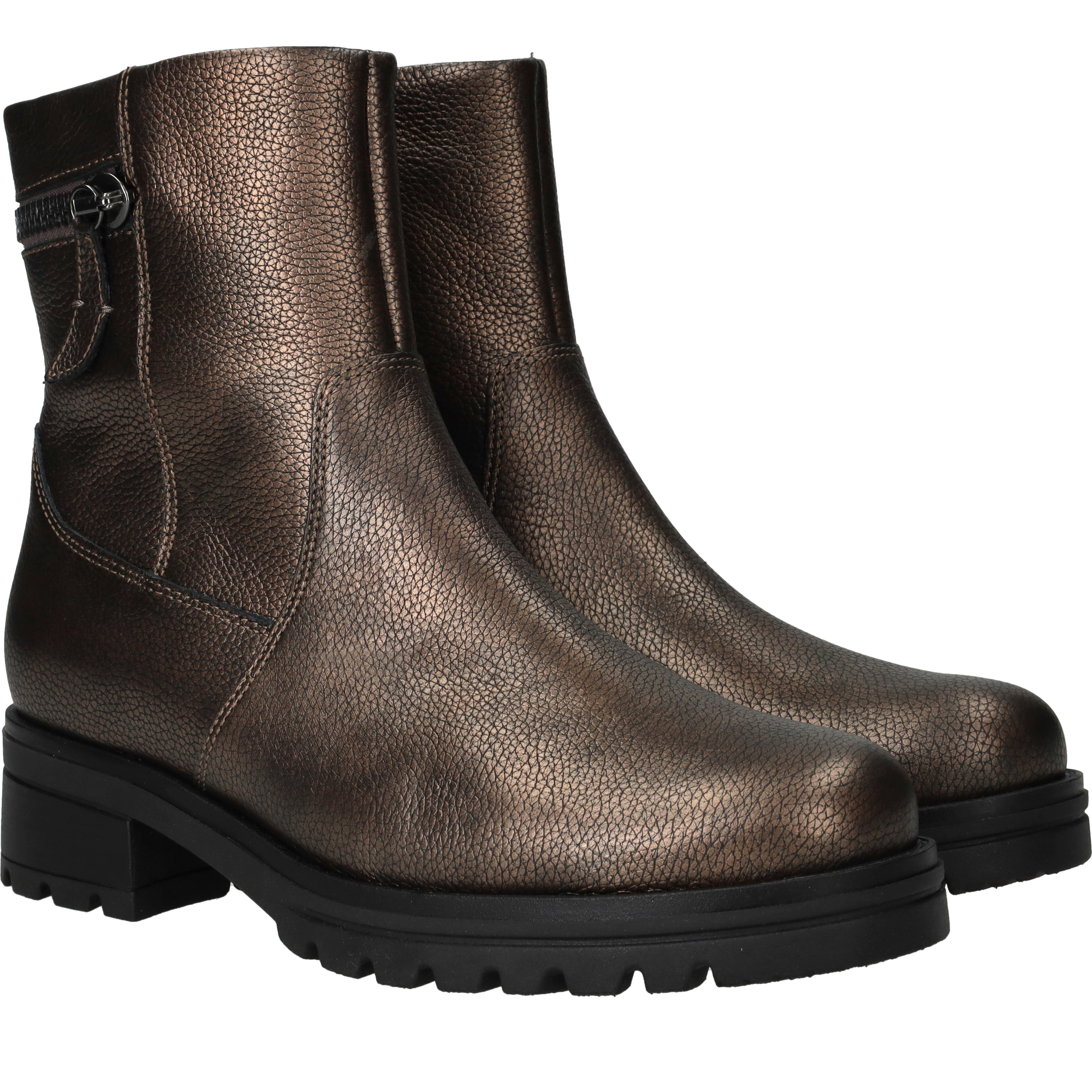 Gabor Bikerboots Dames Bruin, bikerboot voor dames – foto 2
