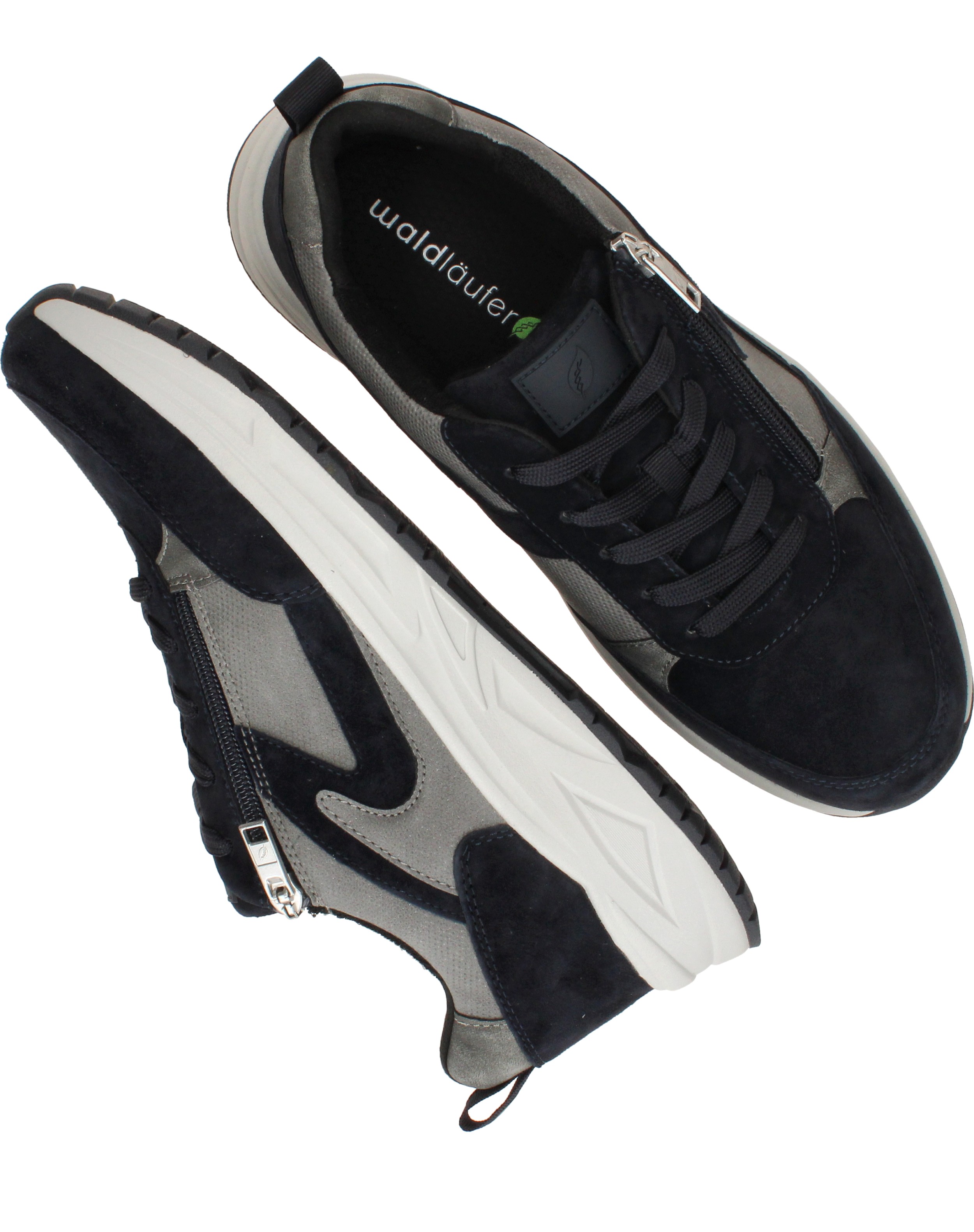 Waldlaufer Jack Sneakers Heren Blauw, sneaker voor heren – foto 4
