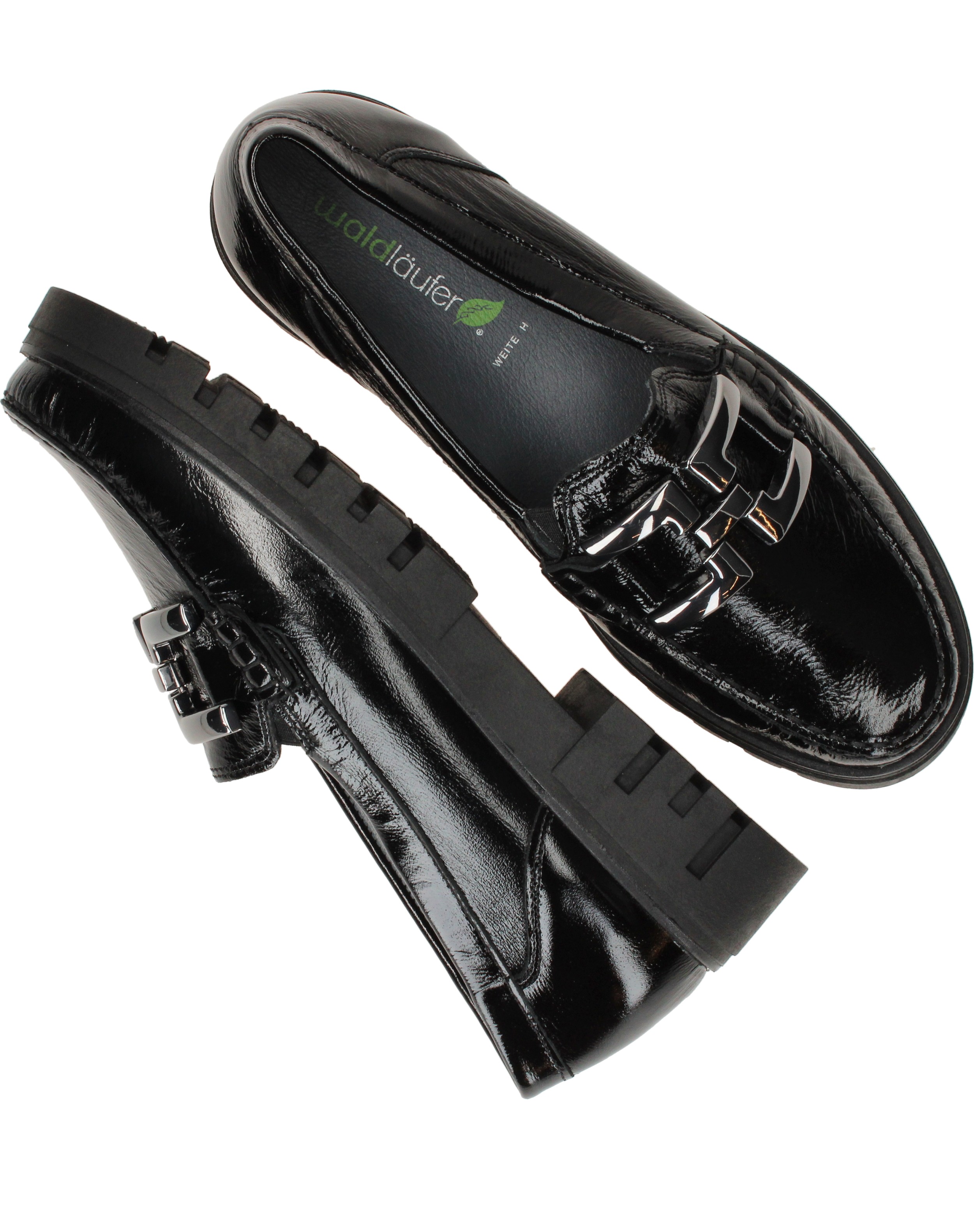 Waldlaufer Serena Loafers Dames Zwart, loafer voor dames – foto 4