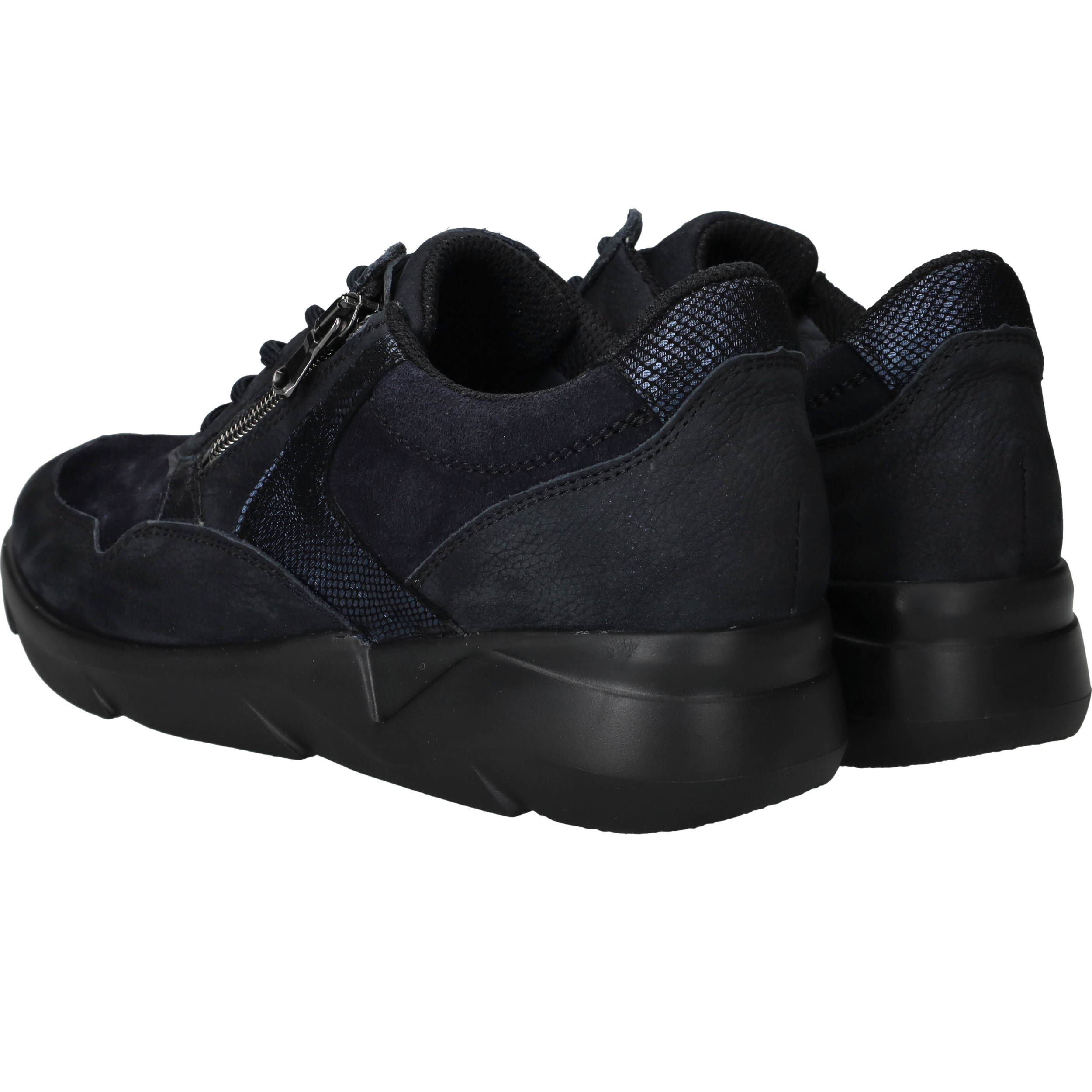 Waldlaufer Funky Sneakers Dames Blauw, sneaker voor dames – foto 3