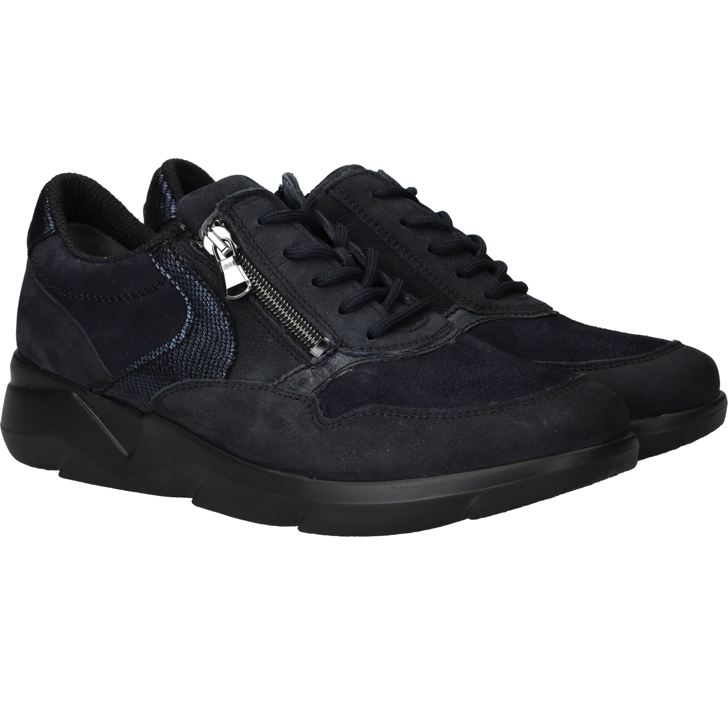 Waldlaufer Funky Sneakers Dames Blauw, sneaker voor dames – foto 2