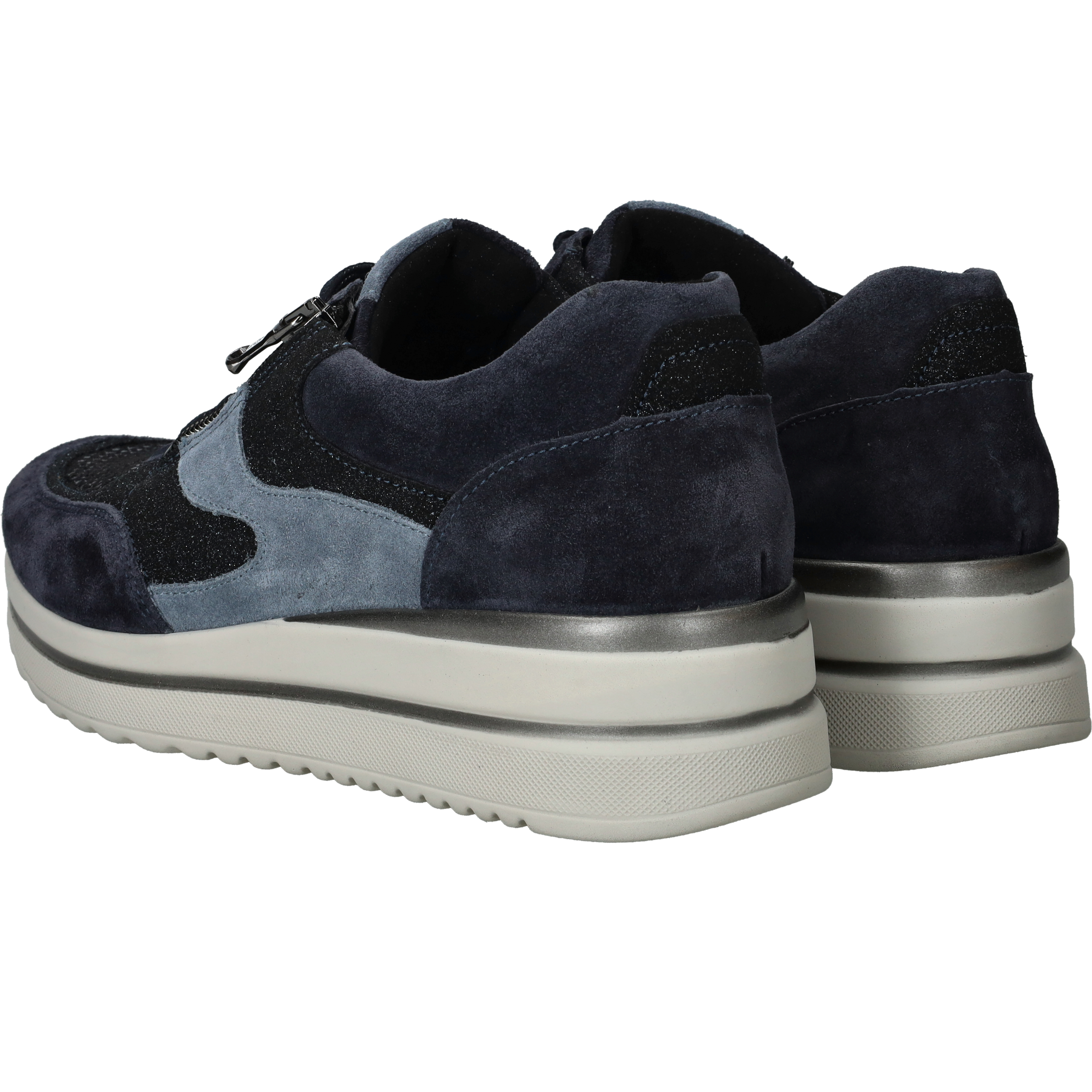 Waldlaufer Luana Sneakers Dames Blauw, sneaker voor dames – foto 7