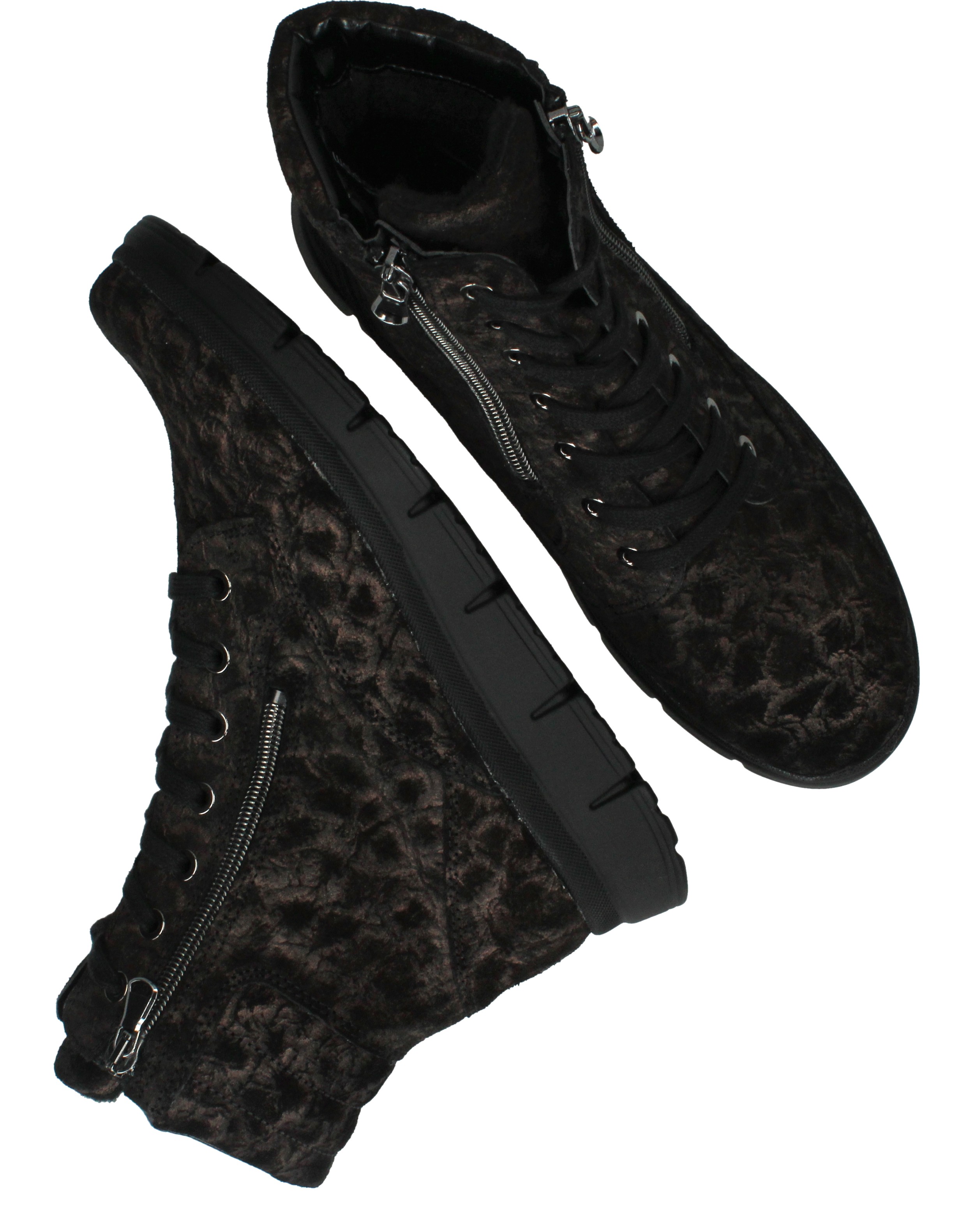 Waldlaufer Pina Veterboots Bruin, veterboot voor unisex – foto 4