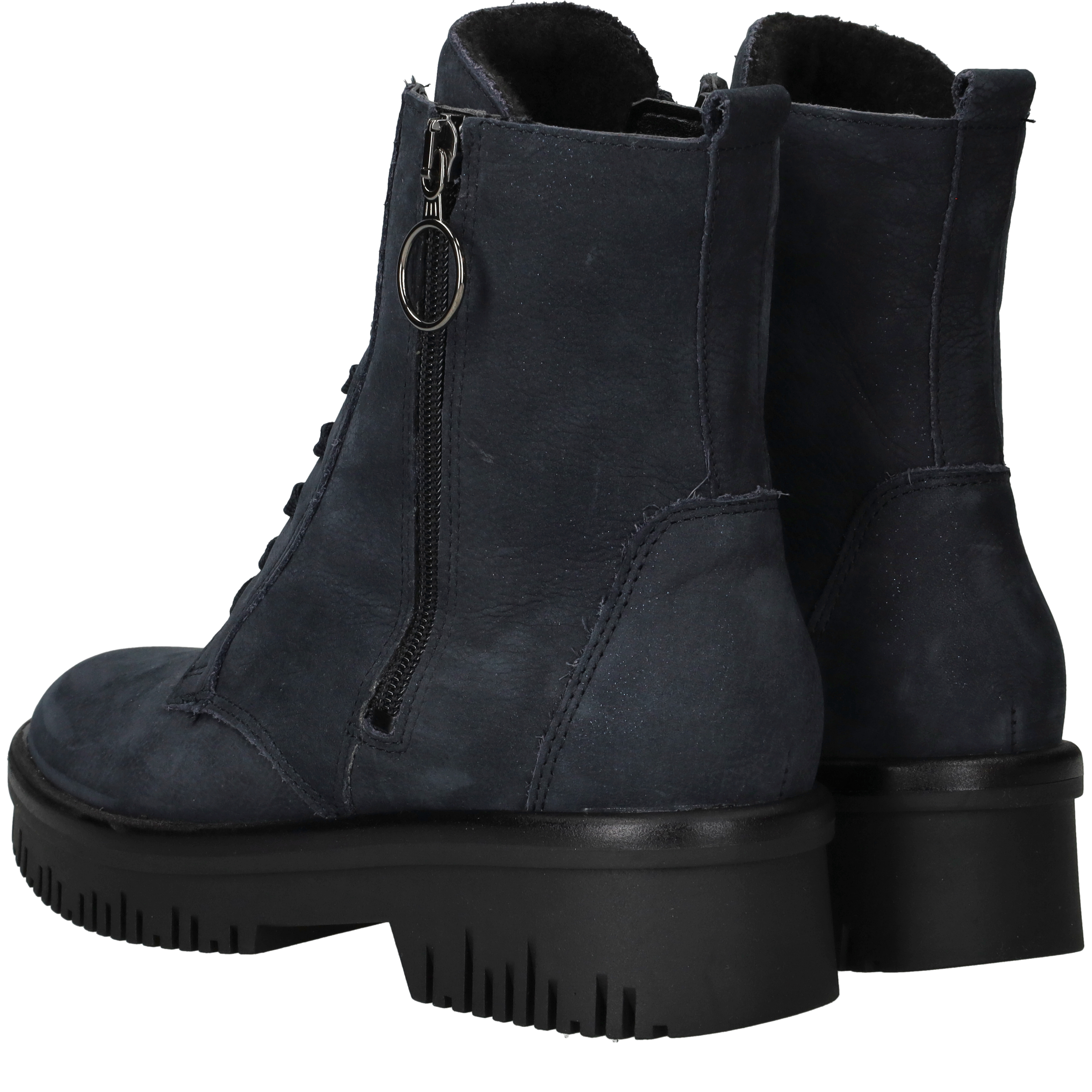 Waldlaufer Alea Veterboots Blauw, veterboot voor unisex – foto 3