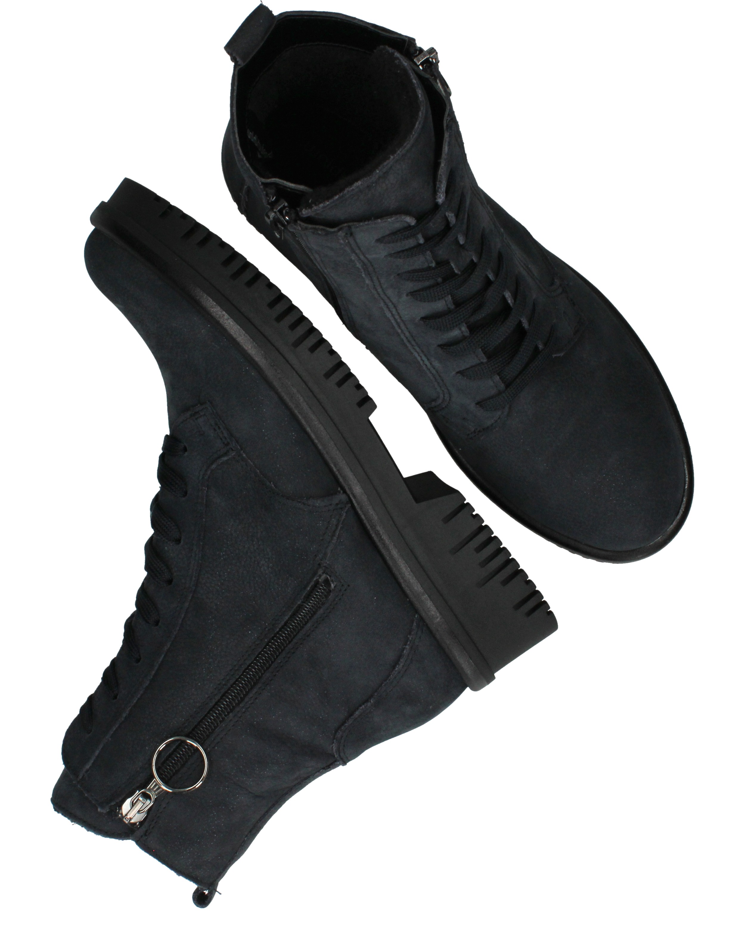 Waldlaufer Alea Veterboots Blauw, veterboot voor unisex – foto 4