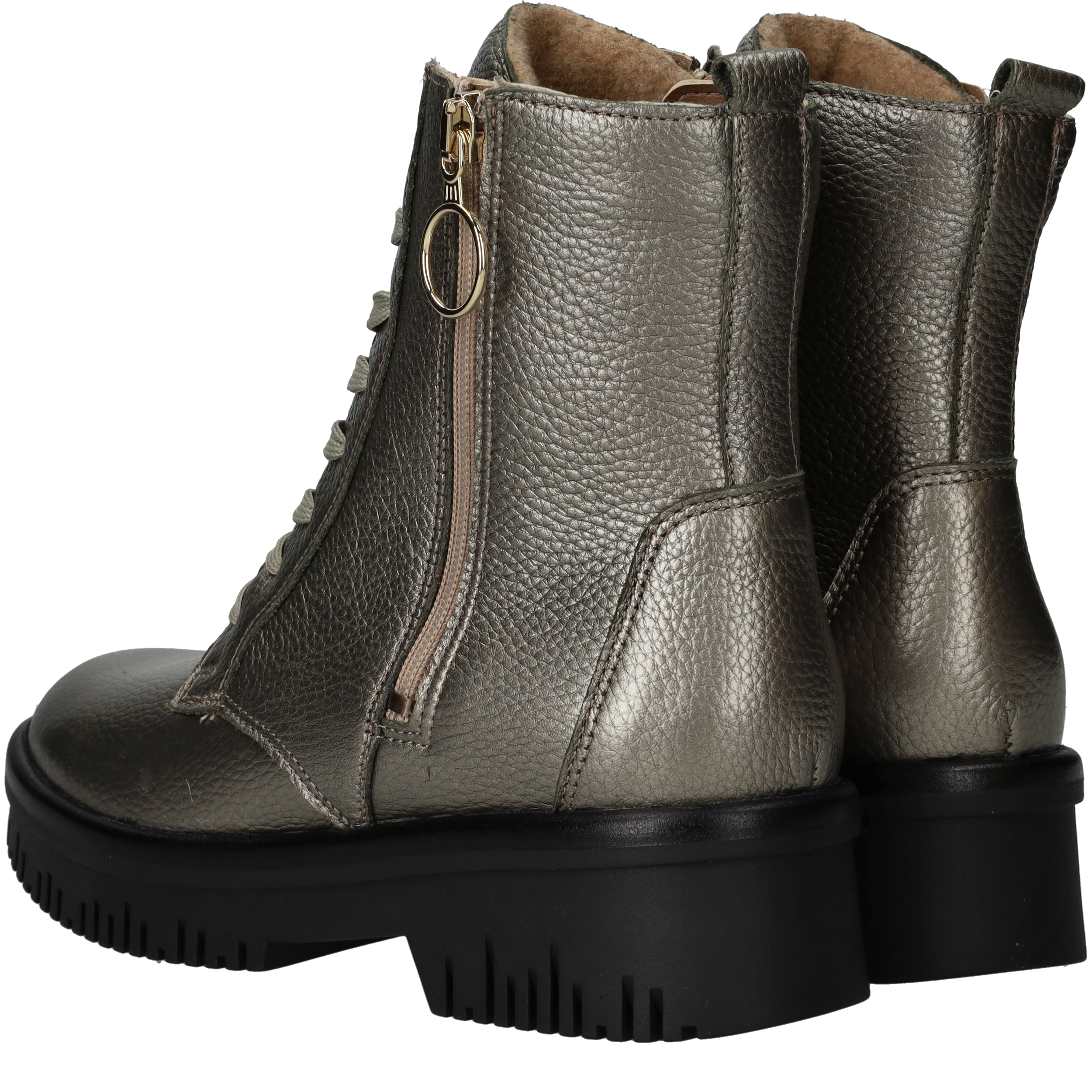 Waldlaufer Alea Veterboots Goud, veterboot voor unisex – foto 3