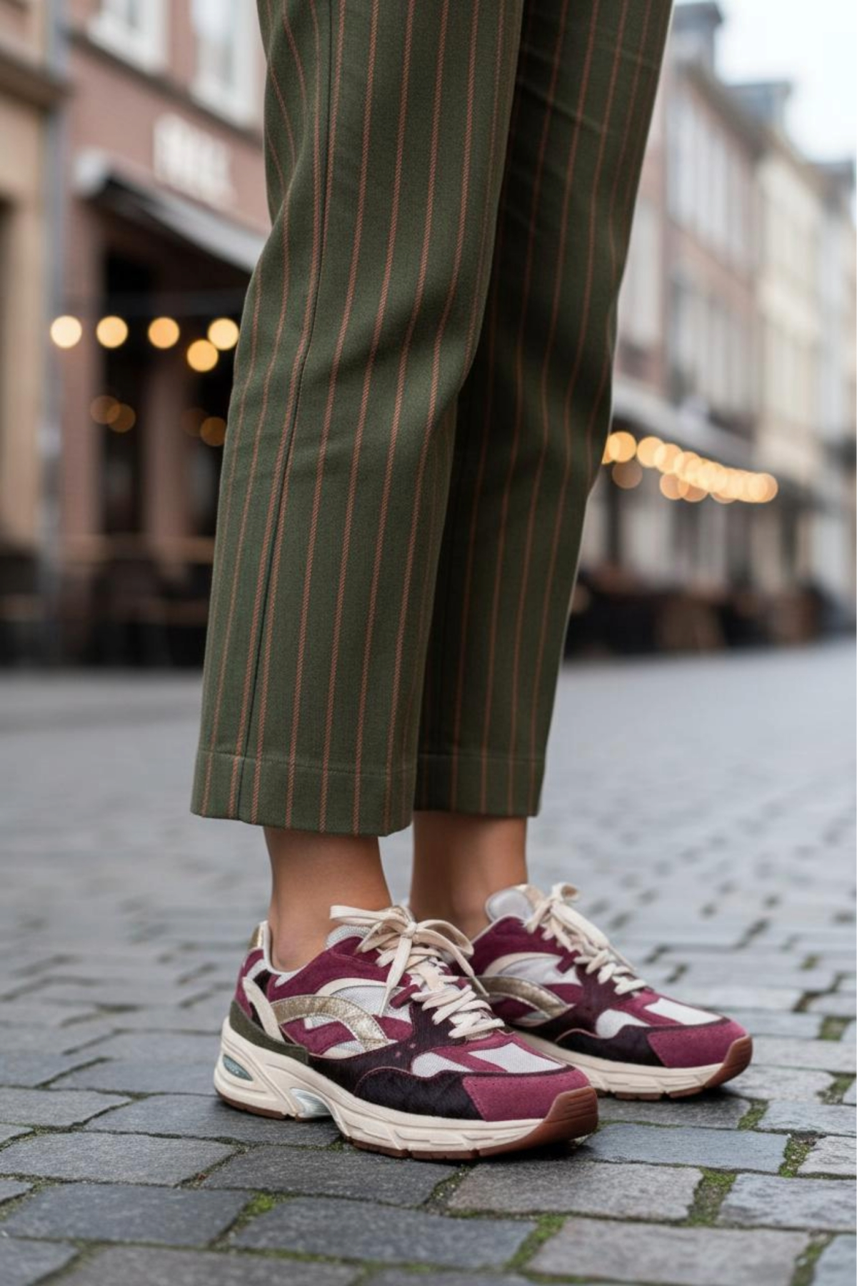 Iqonic Sneakers Dames Roze, sneaker voor dames – foto 2