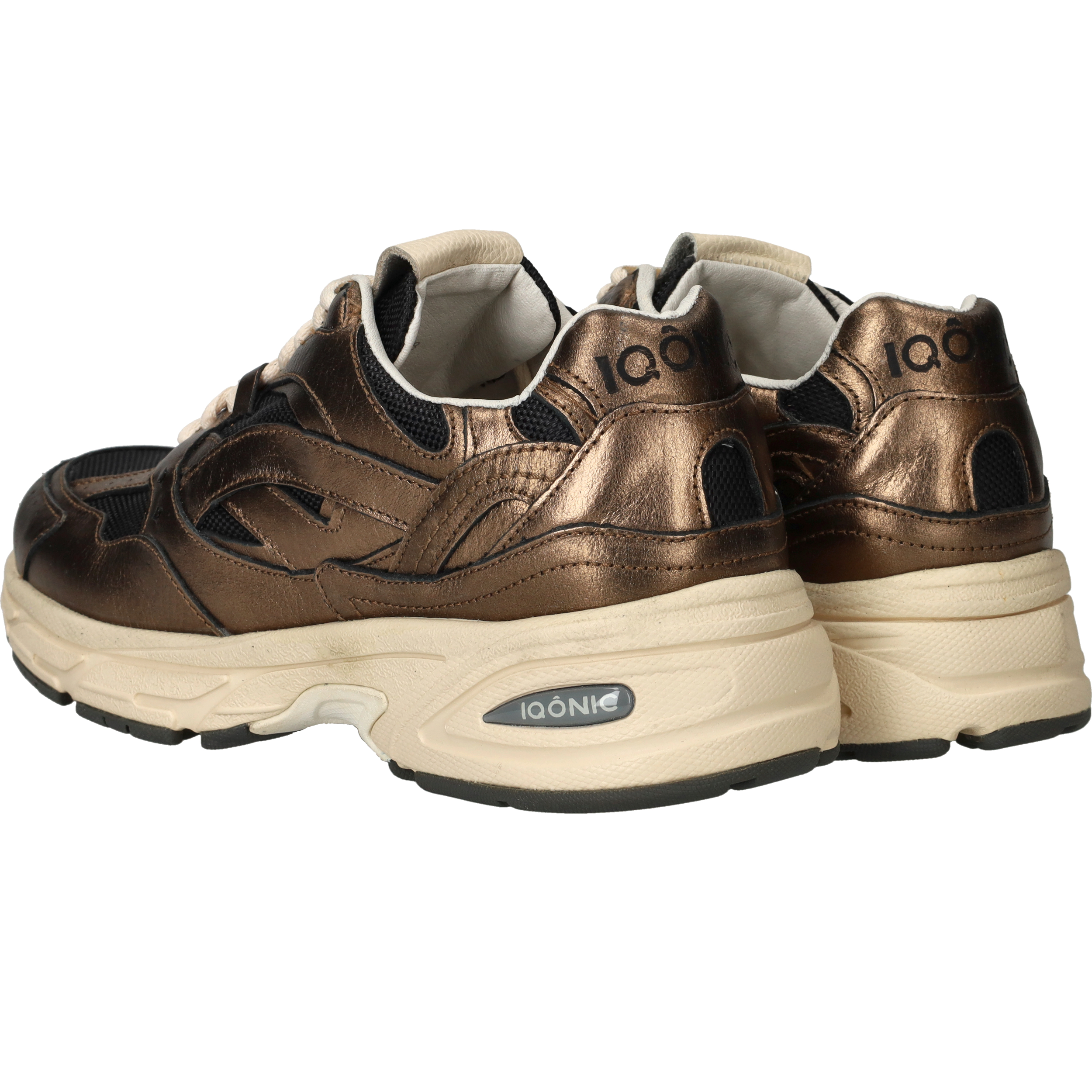 IQONIC Sneakers Dames Bruin – foto 5