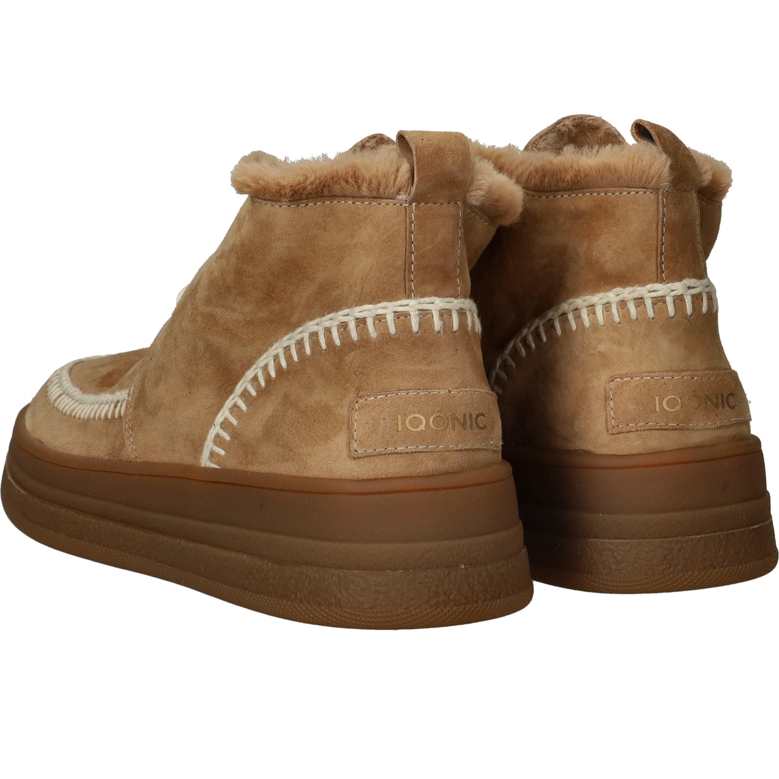 Iqonic Veterschoenen Dames Bruin – foto 2