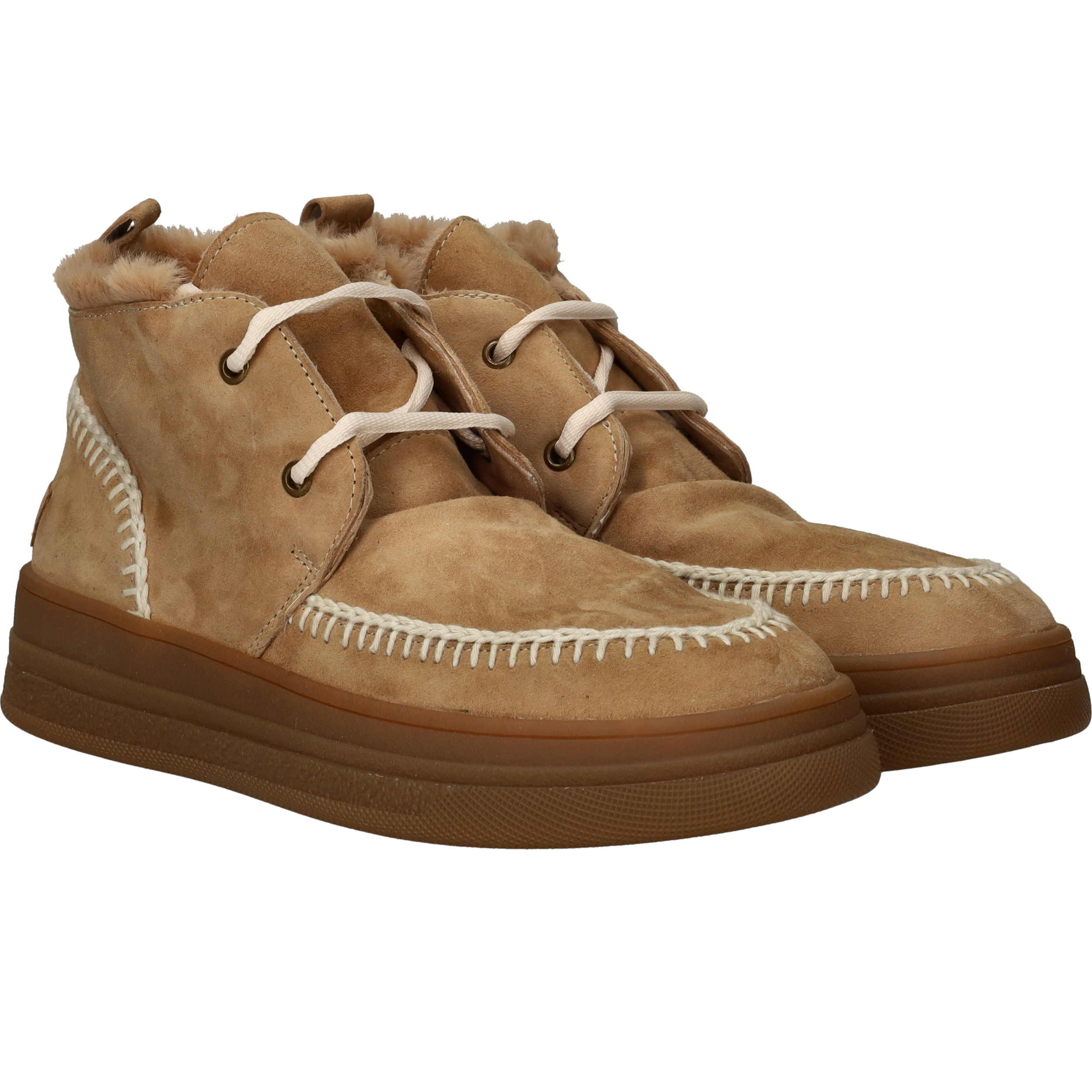 Iqonic Veterschoenen Dames Bruin