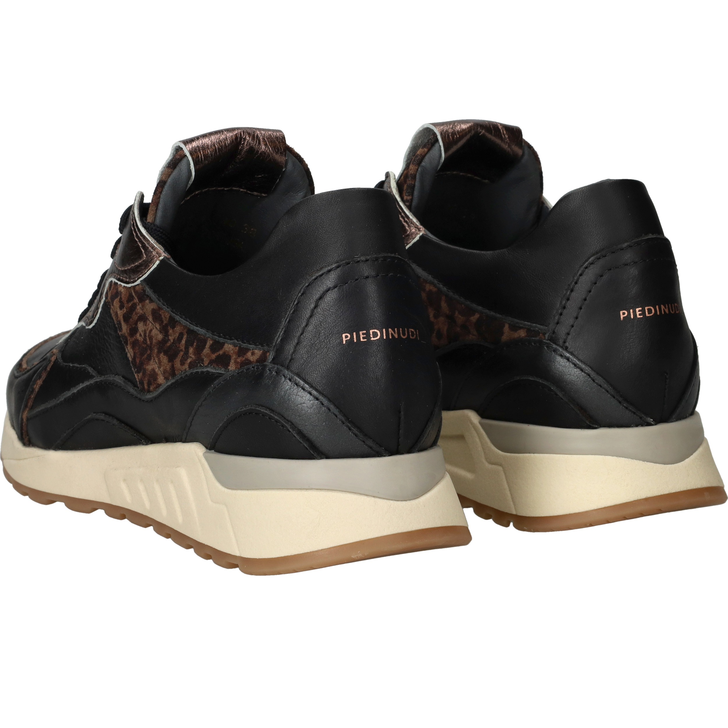 Piedi Nudi Sneakers Dames Zwart, sneaker voor dames – foto 3
