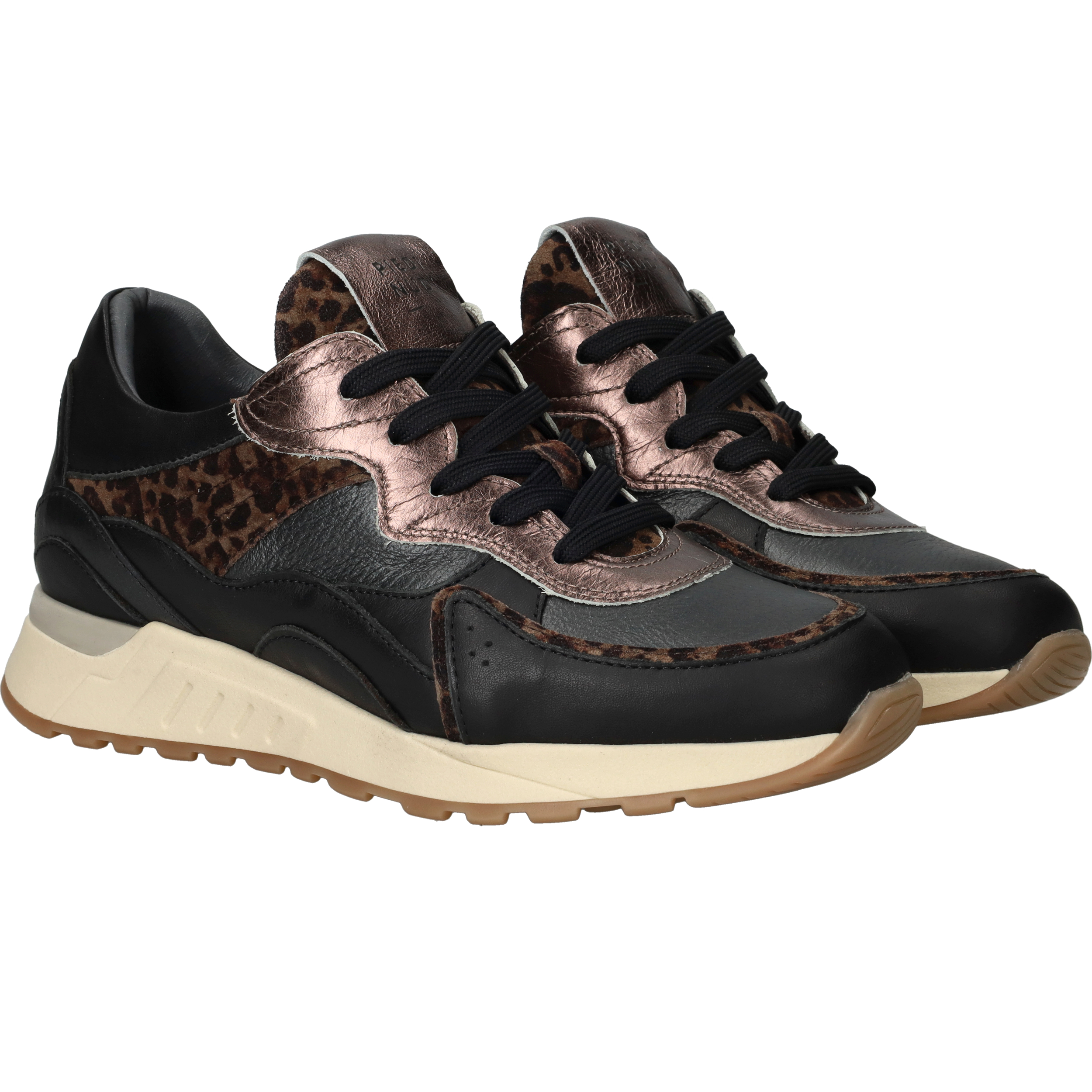 Piedi Nudi Sneakers Dames Zwart, sneaker voor dames – foto 2
