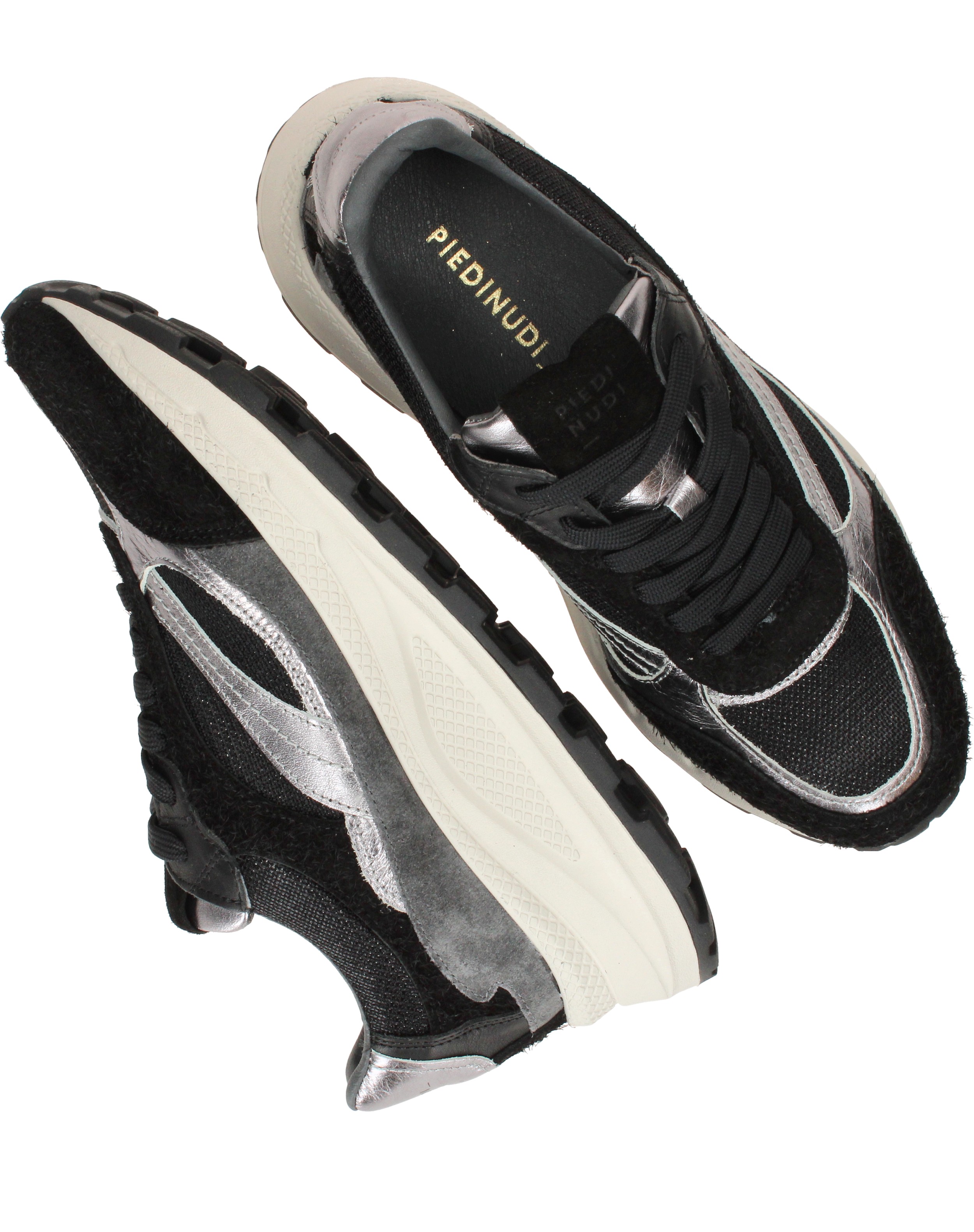 Piedi Nudi Sneakers Dames Zwart, sneaker voor dames – foto 8