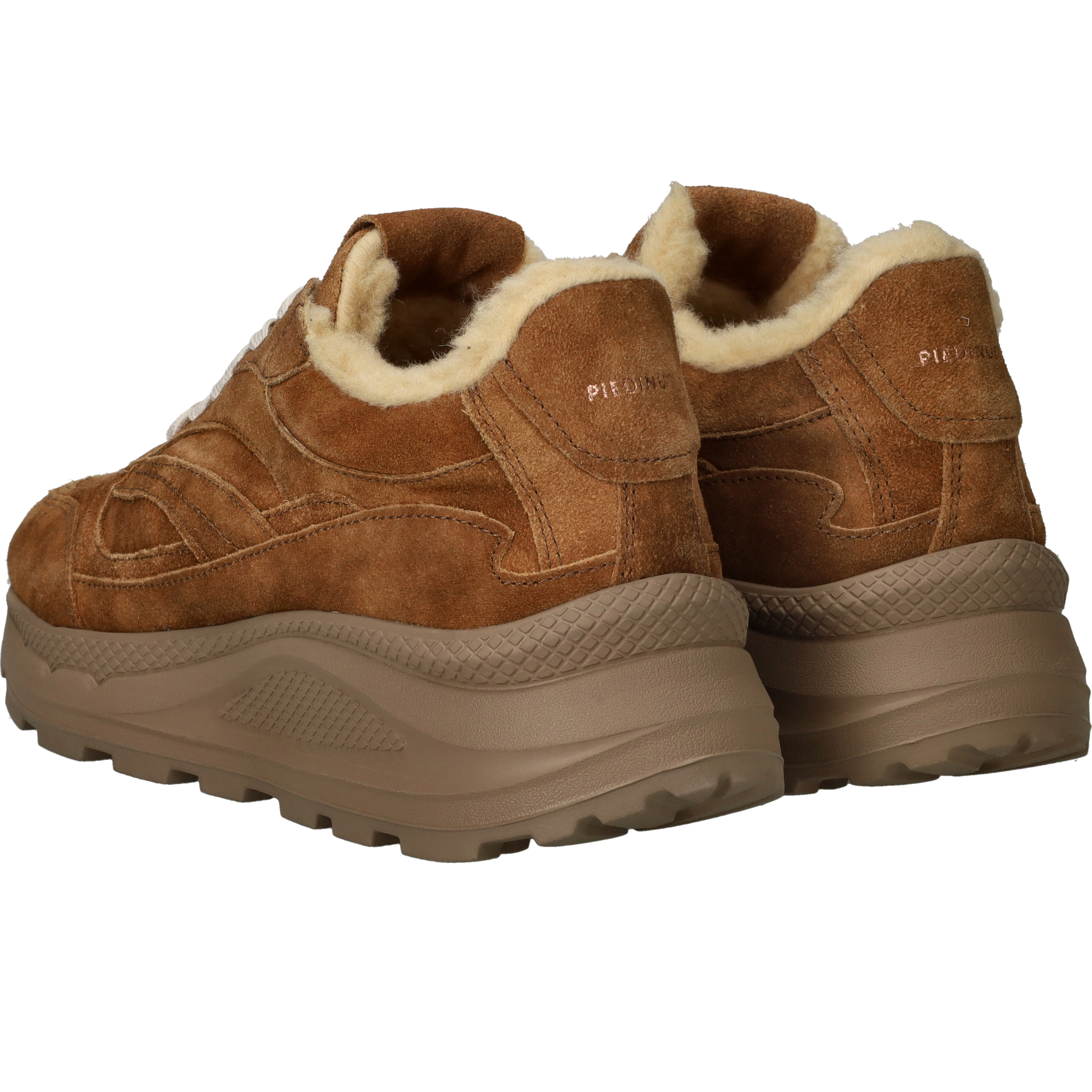 Piedi Nudi Sneakers Dames Bruin, sneaker voor dames – foto 3