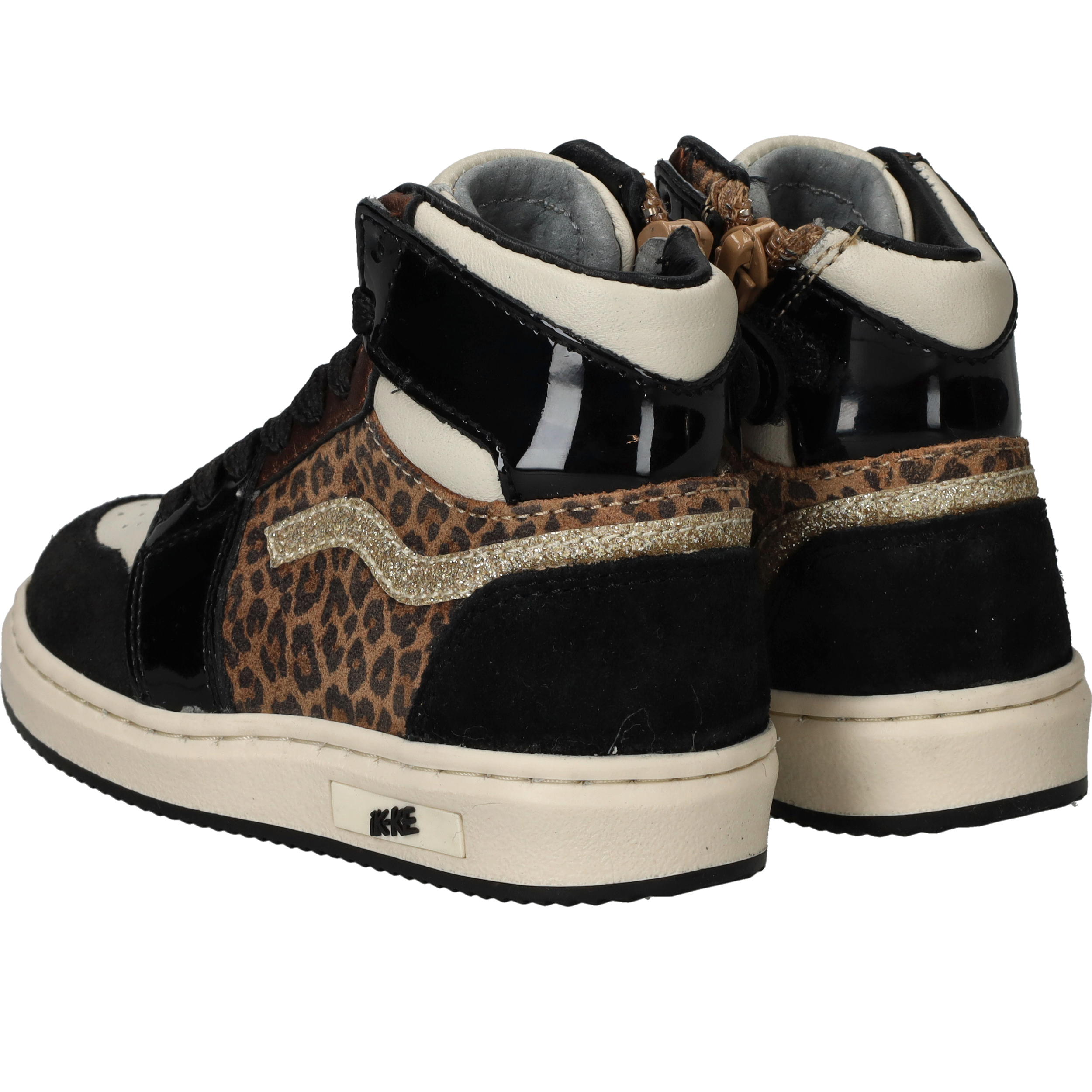 IK-KE Veterschoenen Meisjes Zwart – foto 2