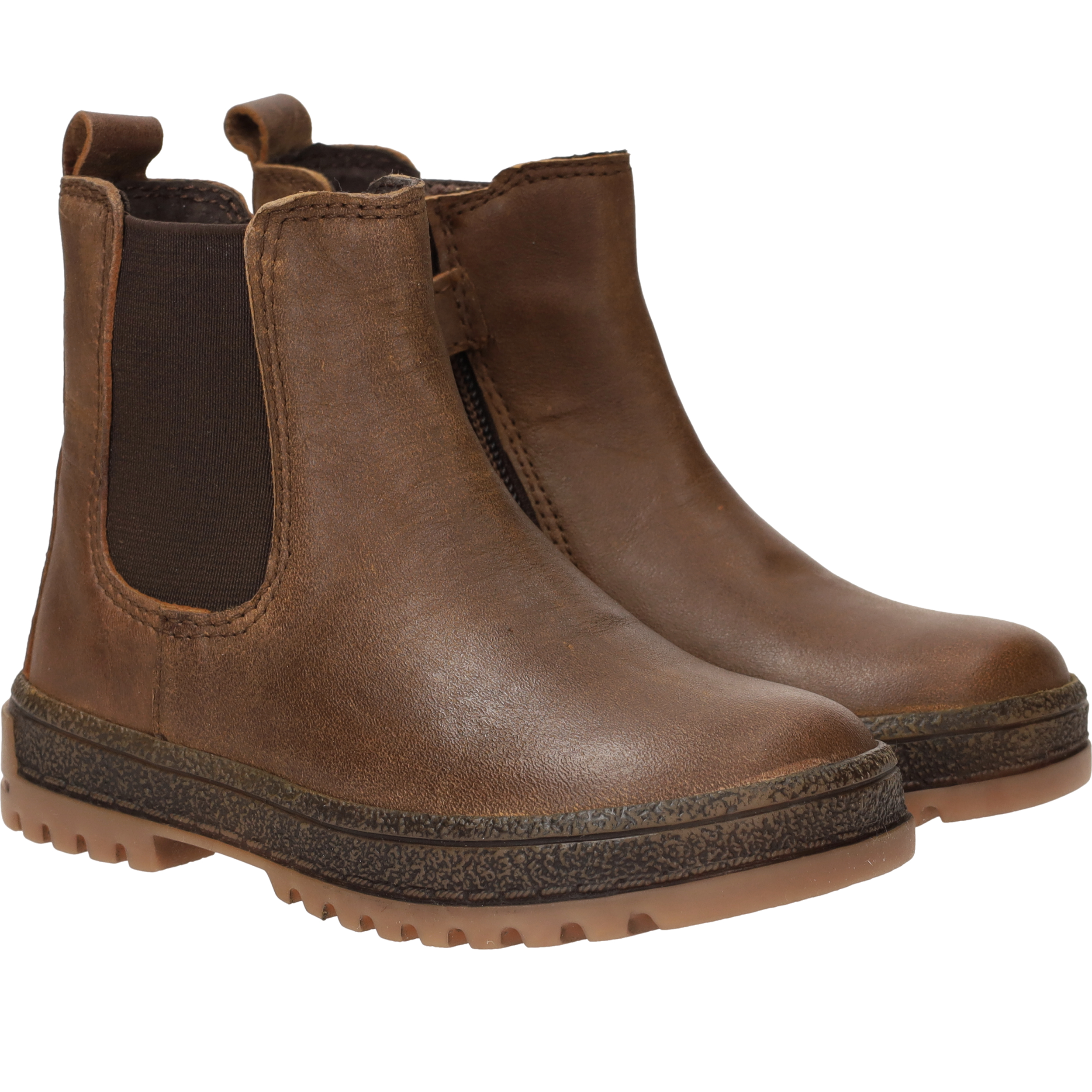 IK-KE Chelseaboots Meisjes Bruin