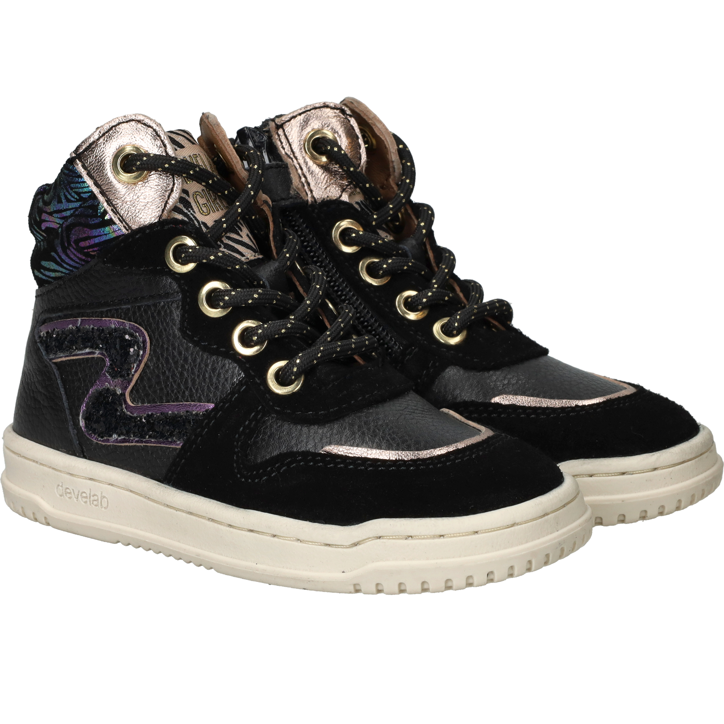 Develab Sneakers Meisjes Zwart – foto 2